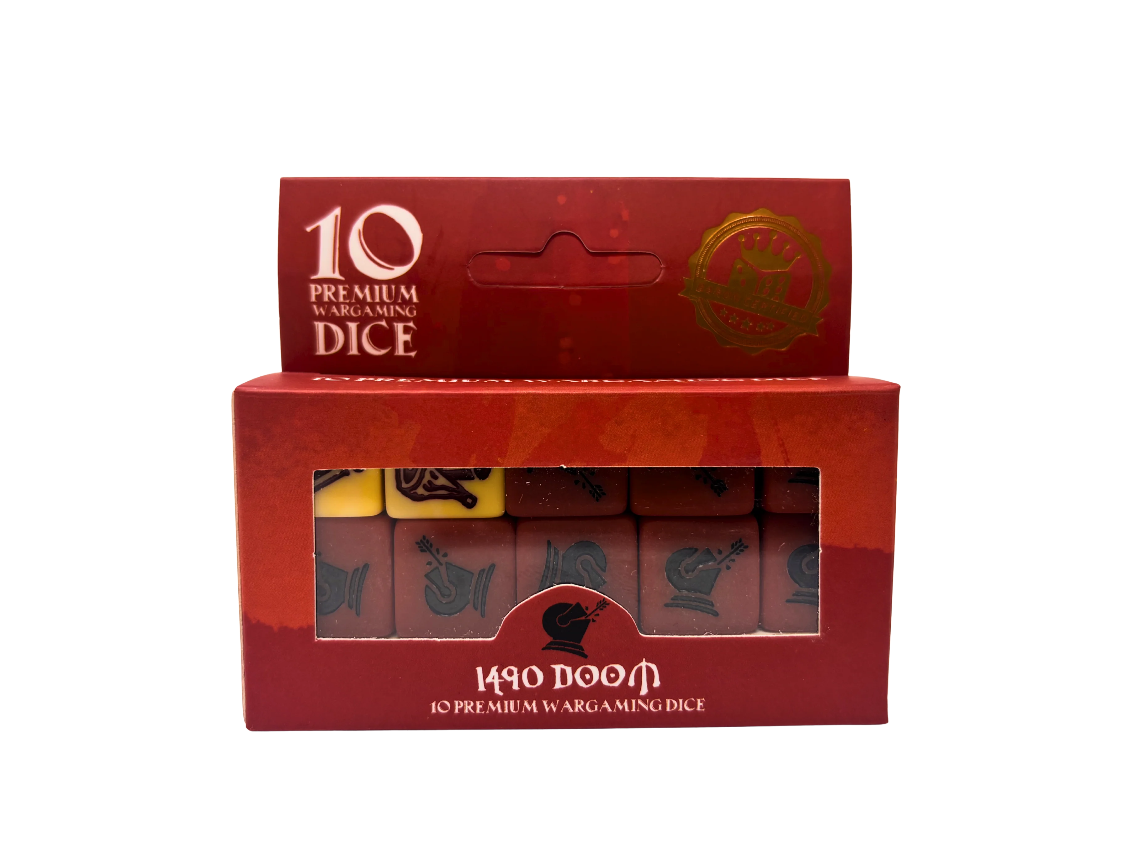 1490 Doom Dice Set | 10 Count - Image 3