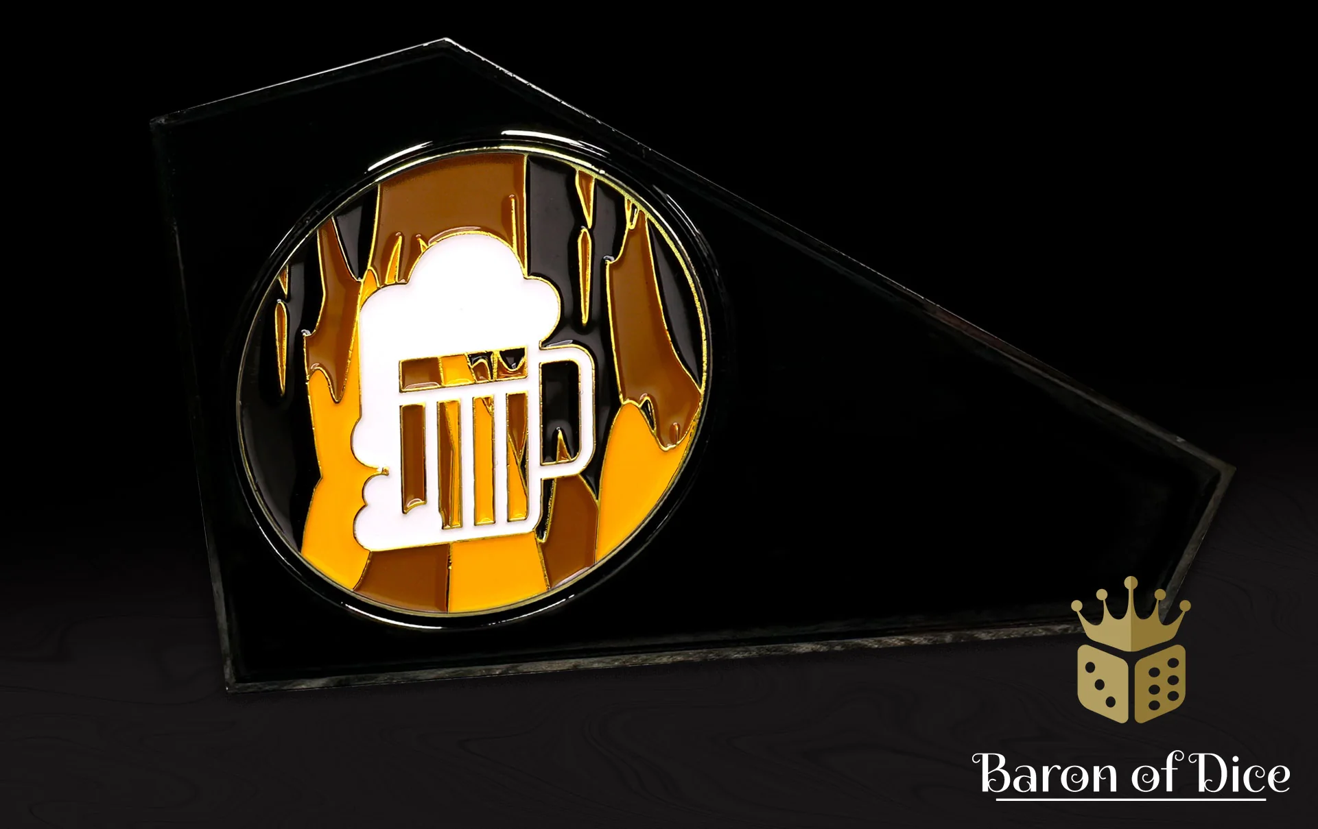 Metal Combat Gauge | Baron Coin™ Compatible | Beer Mug