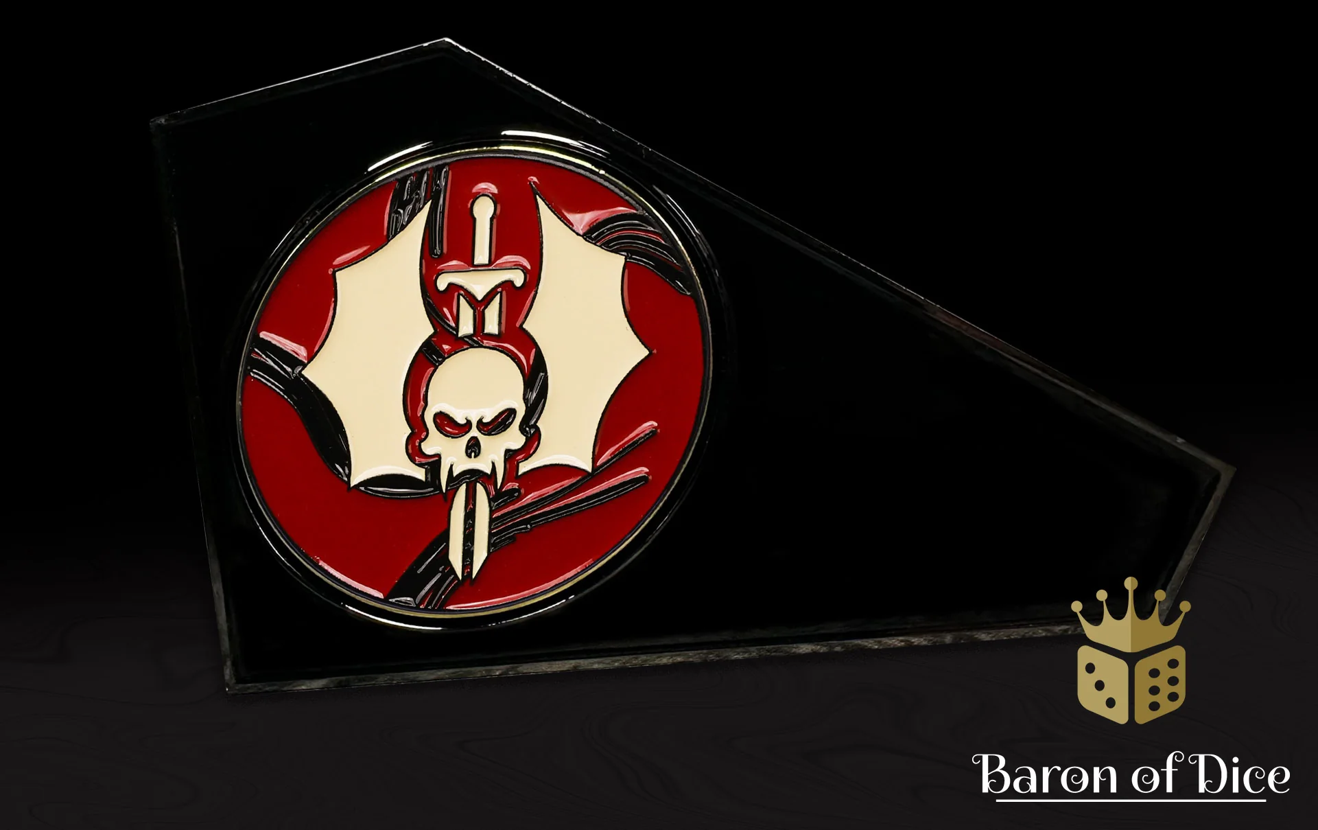 Metal Combat Gauge | Baron Coin™ Compatible | Cursed Vampire