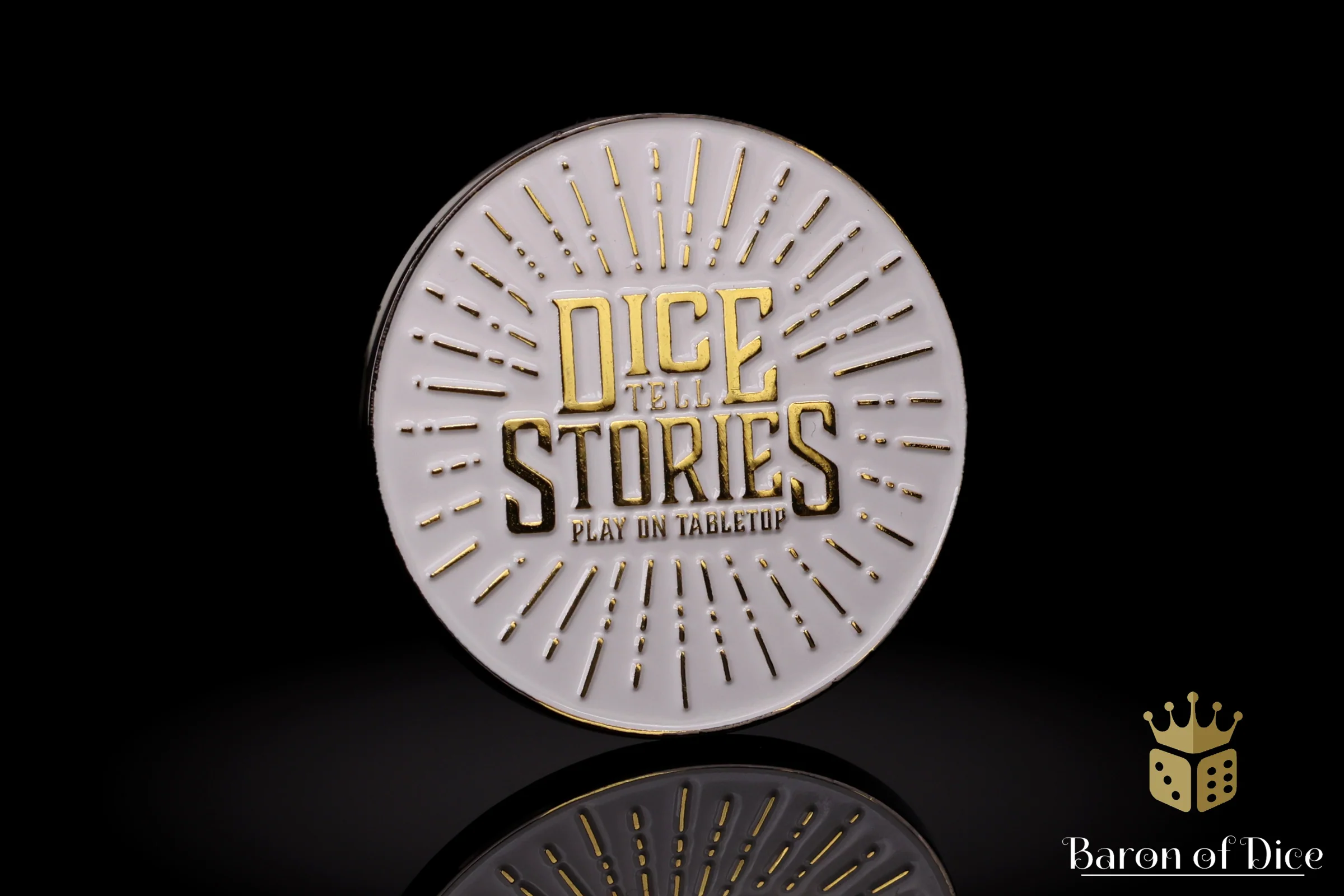 Metal Combat Gauge | Baron Coin™ Compatible | Dice Tell Stories - Image 2