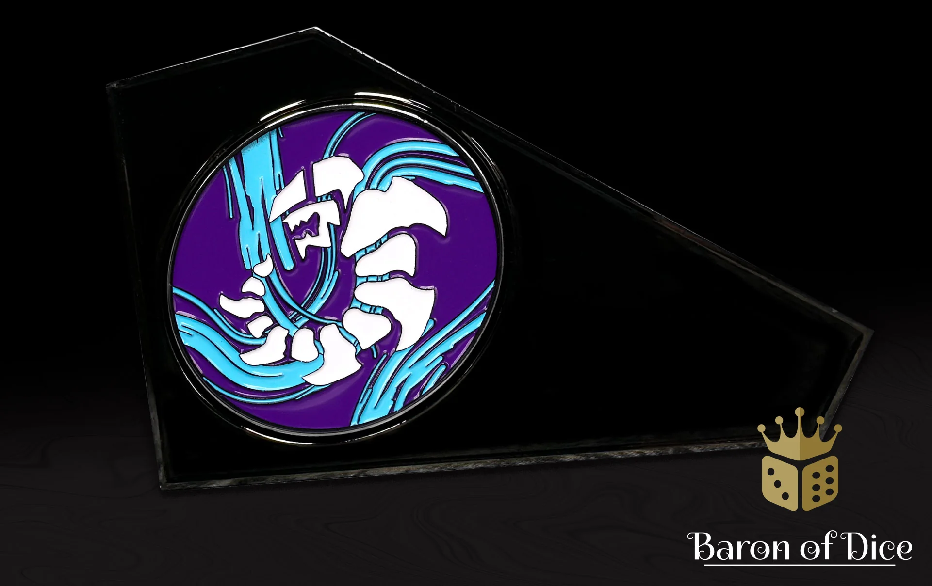 Metal Combat Gauge | Baron Coin™ Compatible | Spiked Serpent