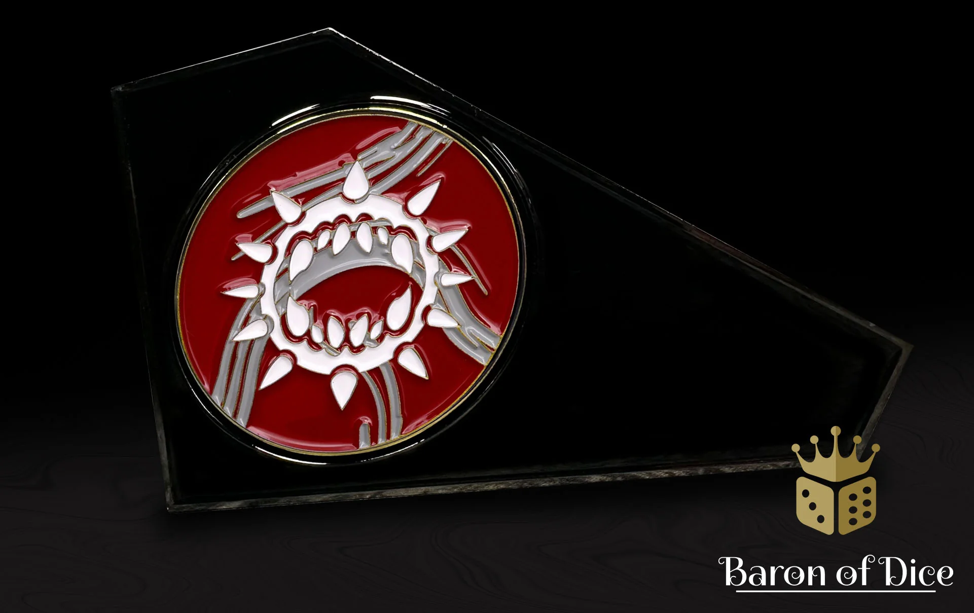 Metal Combat Gauge | Baron Coin™ Compatible | Carnage | Red