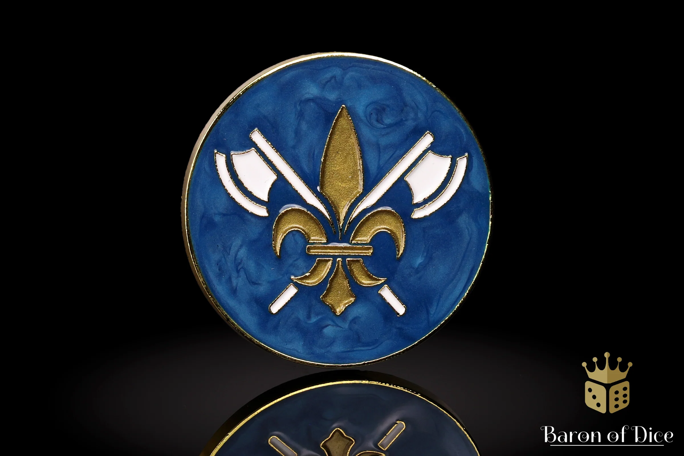 Metal Combat Gauge | Baron Coin™ Compatible | Chevaliers - Image 2
