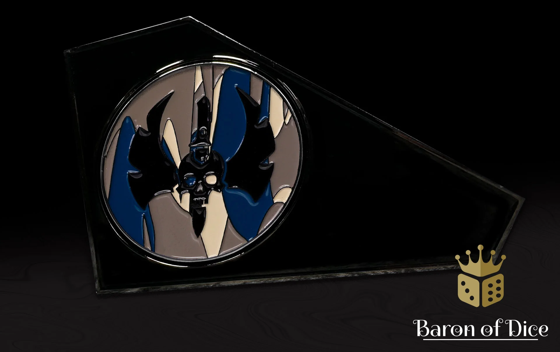 Metal Combat Gauge | Baron Coin™ Compatible | Warmachine: Gravediggers