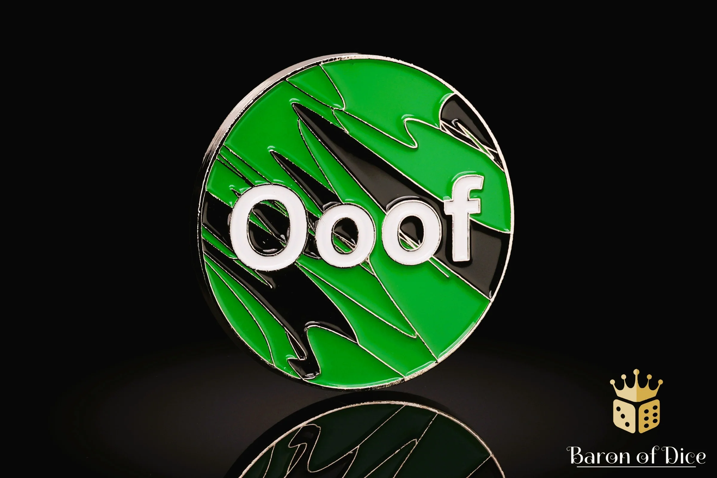 40mm Baron's Coin™ | Ooof | Green
