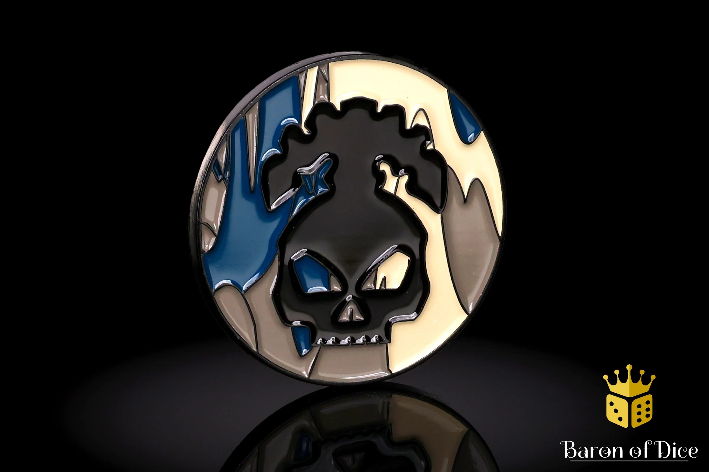 40mm Baron's Coin™ | Necromantic Skeleton