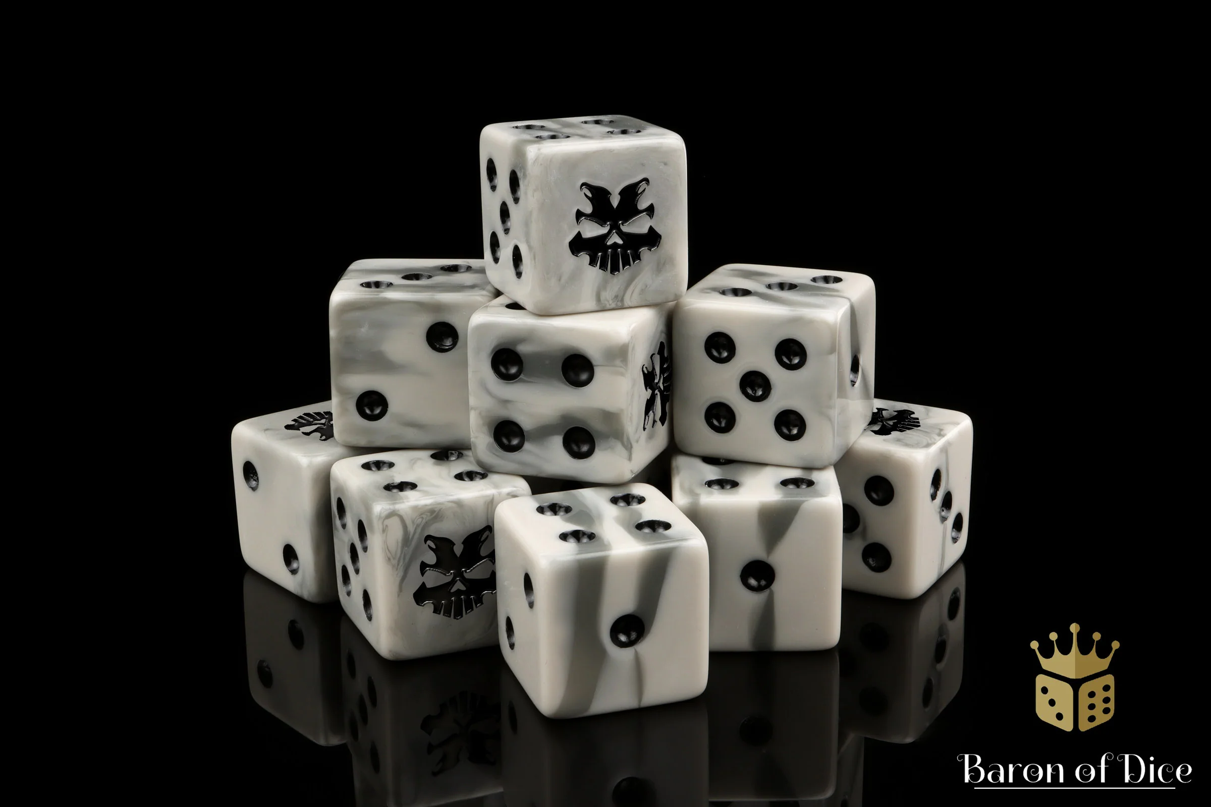 Ash Wasteland Dice - Skirmish Set - Image 6