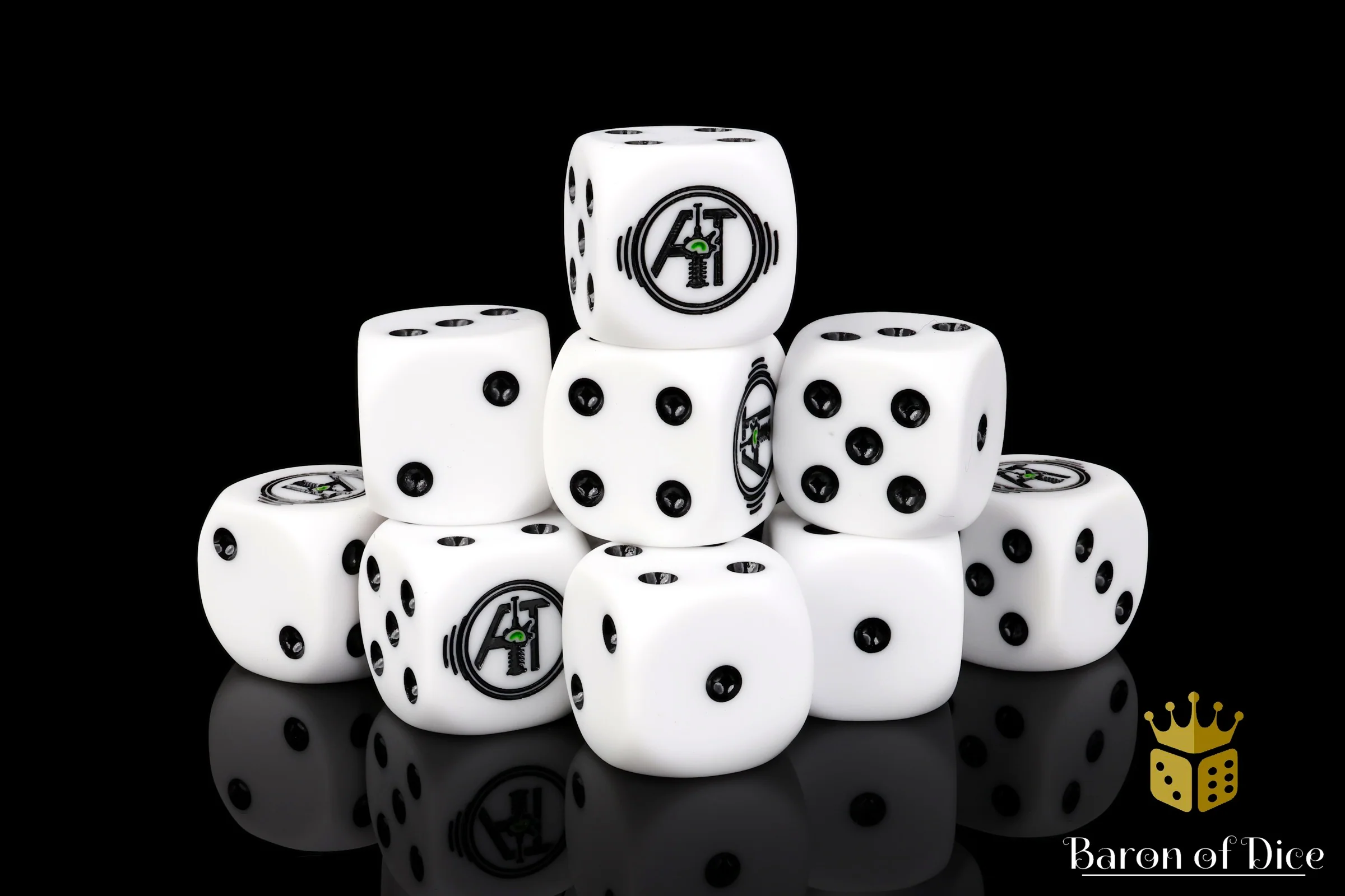 Auspex Tactics Official Dice - White - Image 4