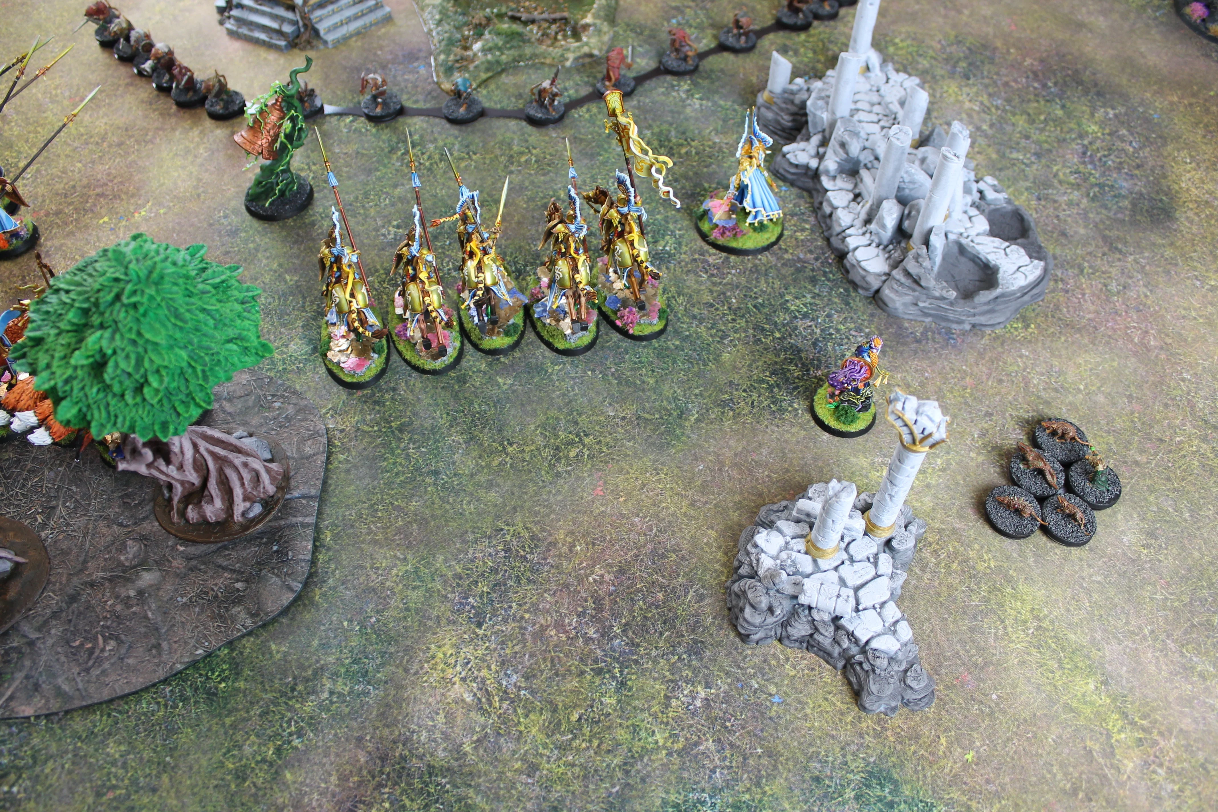 Autumn Prairie - Neoprene Battle Mat - Baron of Dice - Image 2