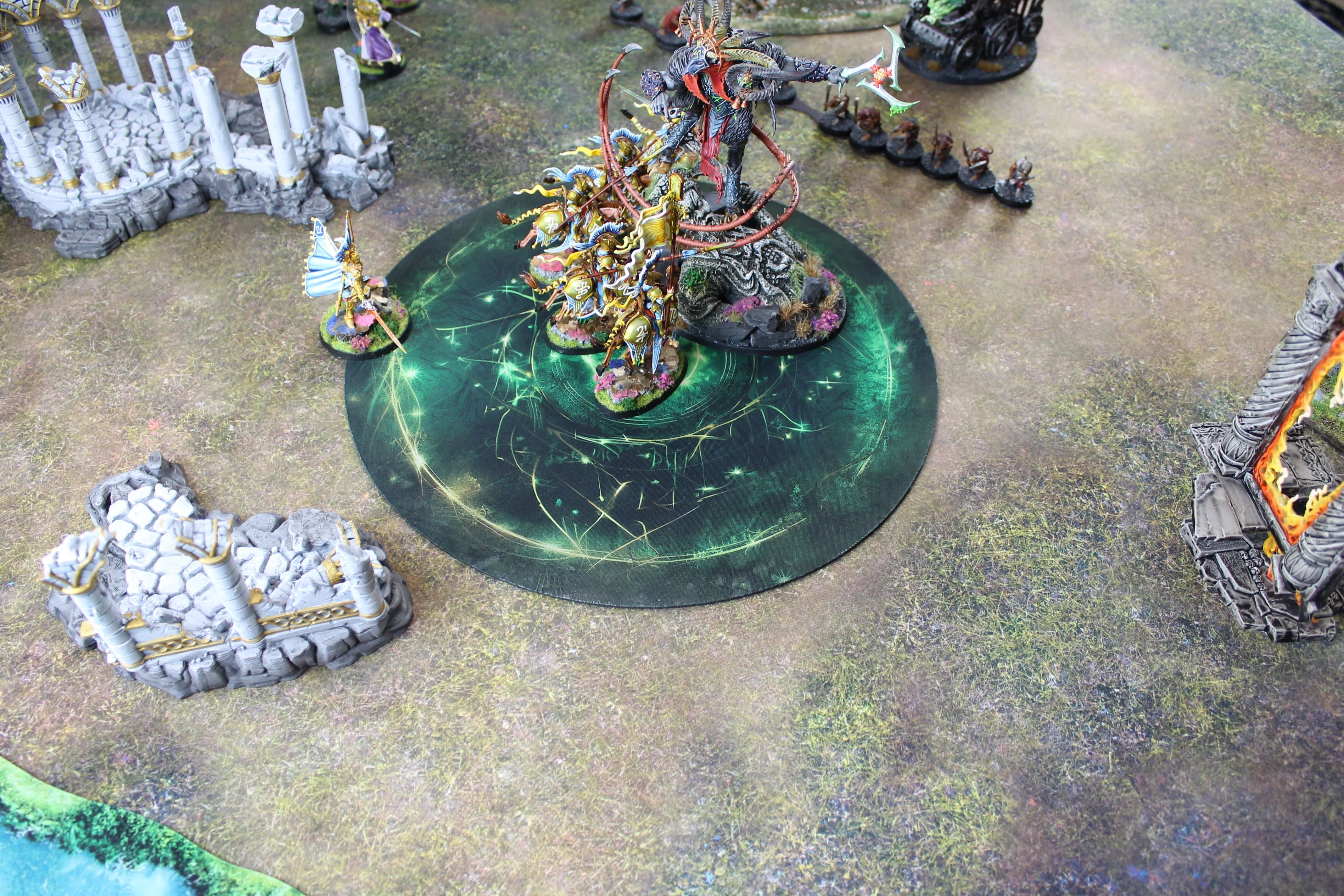 Autumn Prairie - Neoprene Battle Mat - Baron of Dice - Image 4