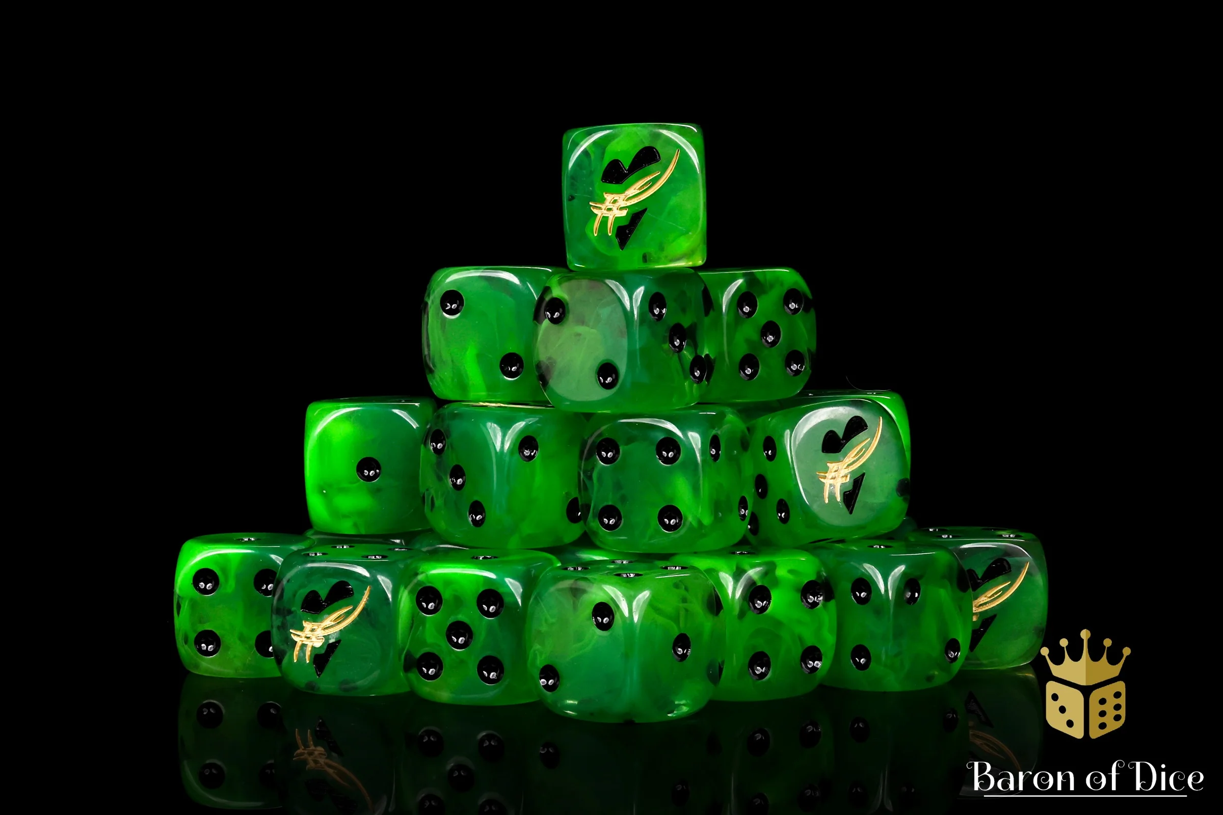 Barbed Heart Dice - Image 2