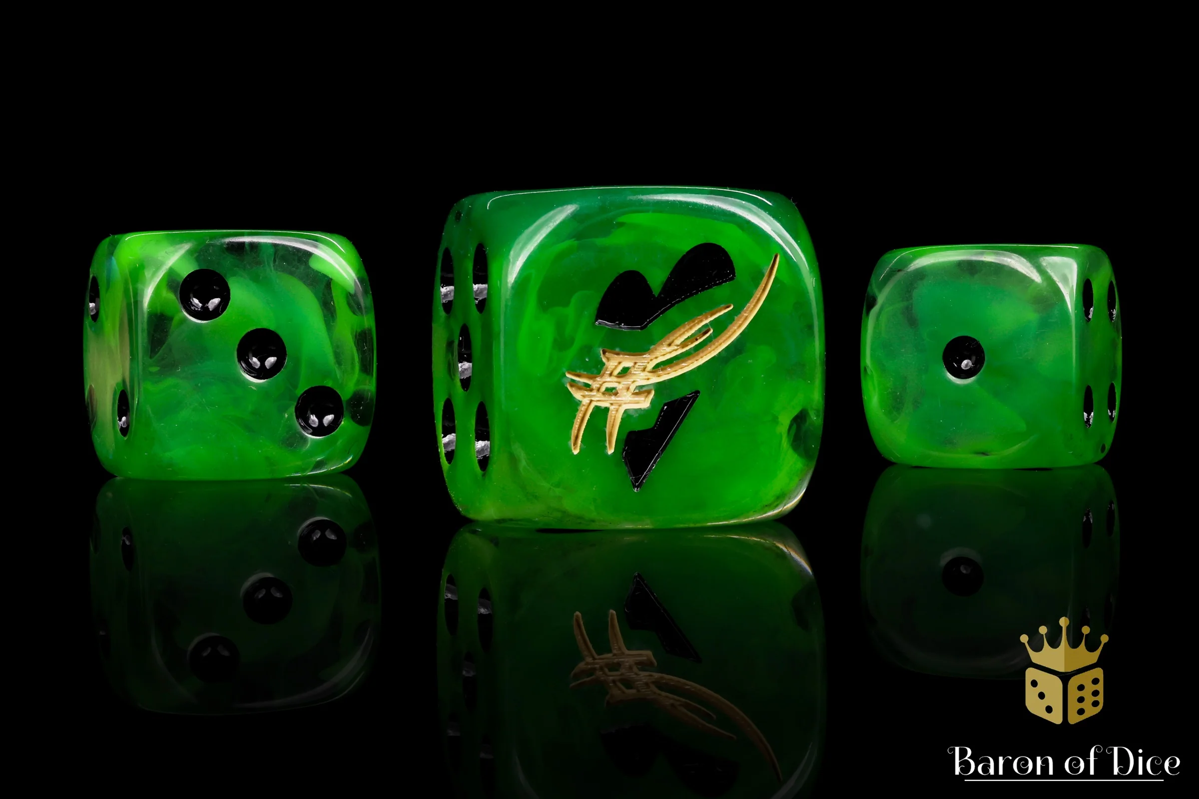 Barbed Heart Dice - Image 3