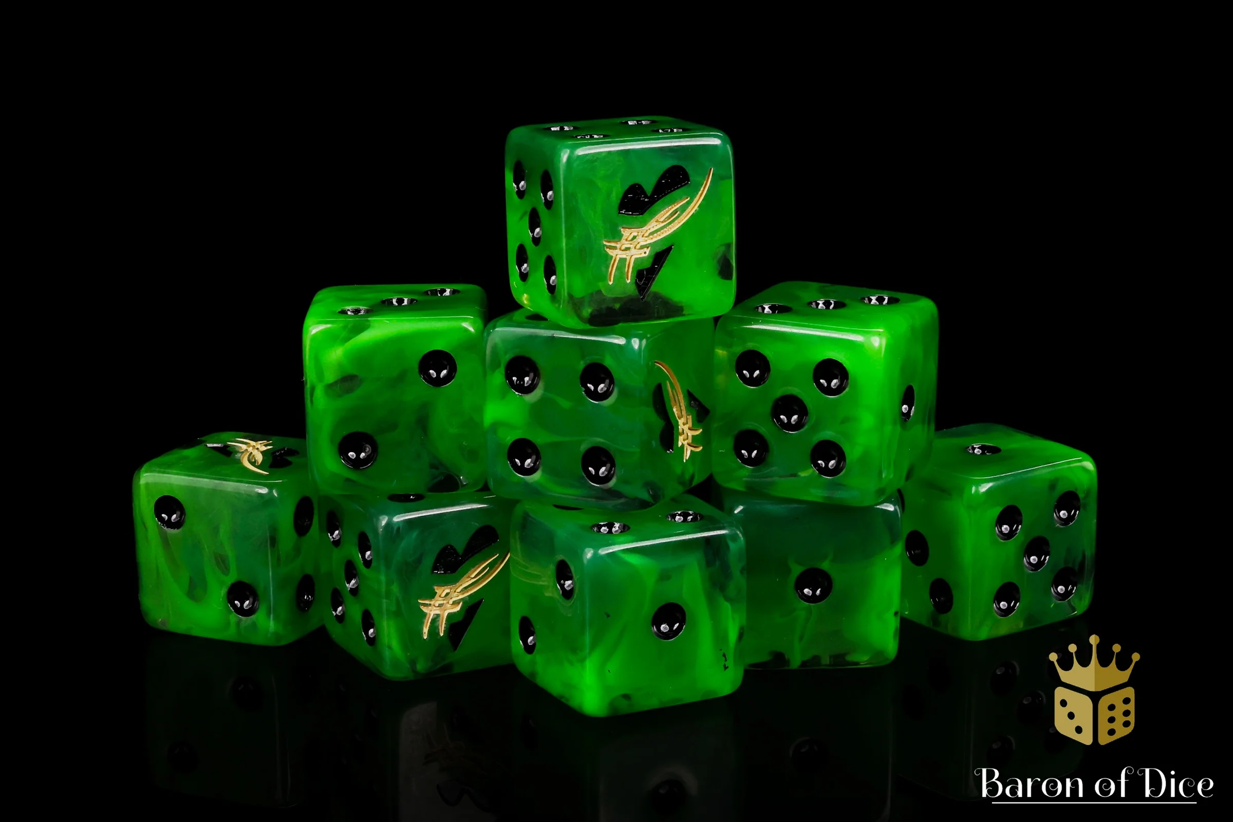 Barbed Heart Dice - Image 8