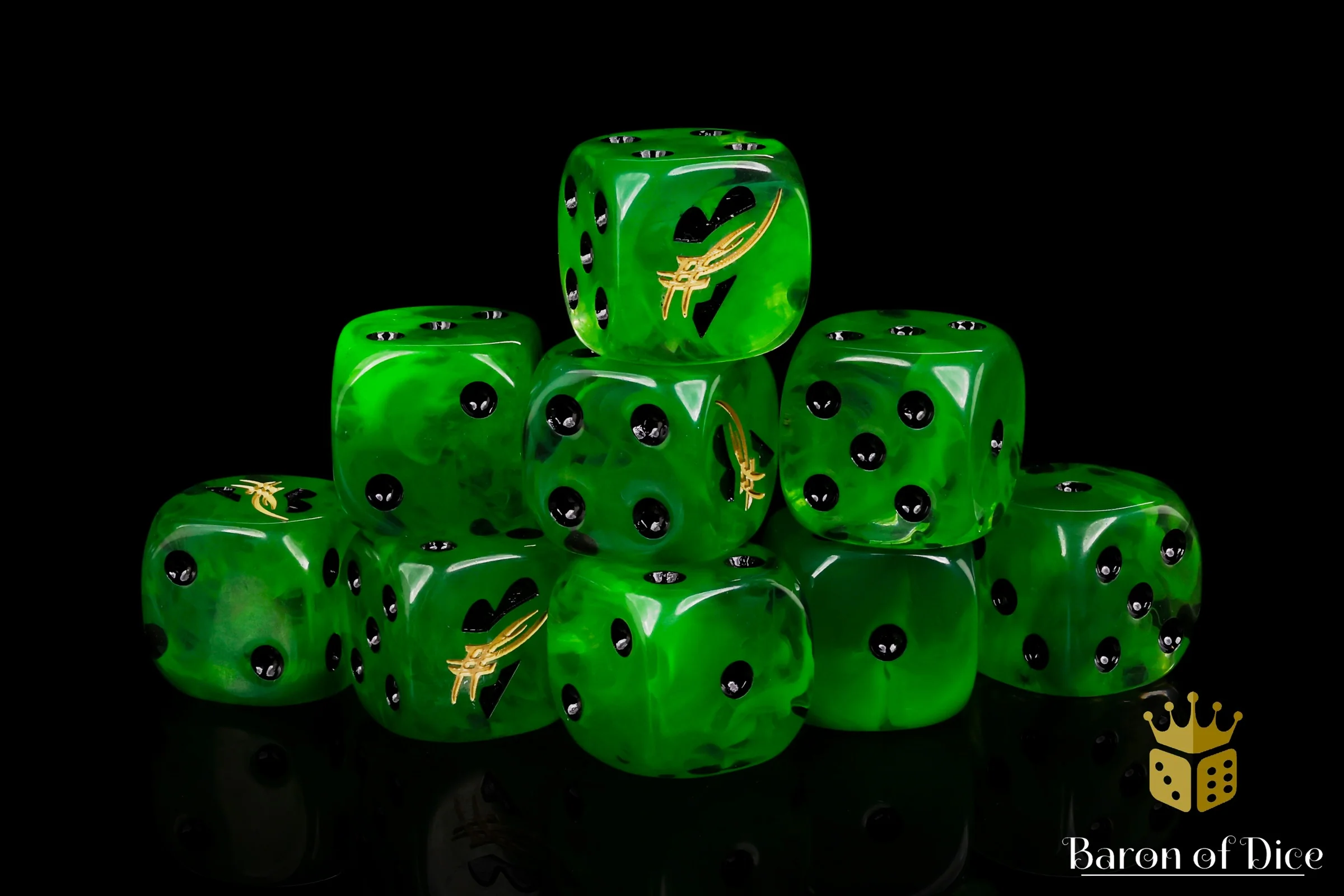 Barbed Heart Dice - Image 9