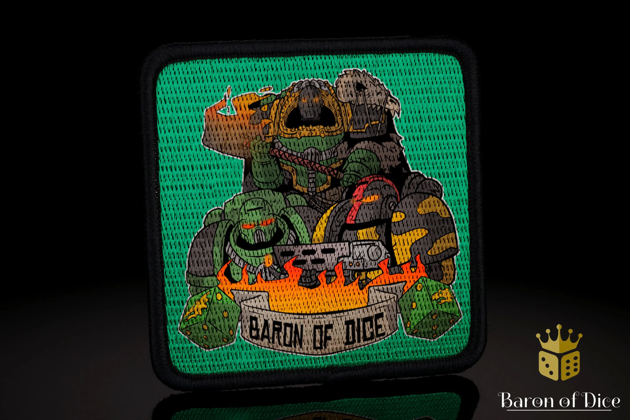 Baron's Dice Bag | Anvil of War Velcro Patch - Image 2