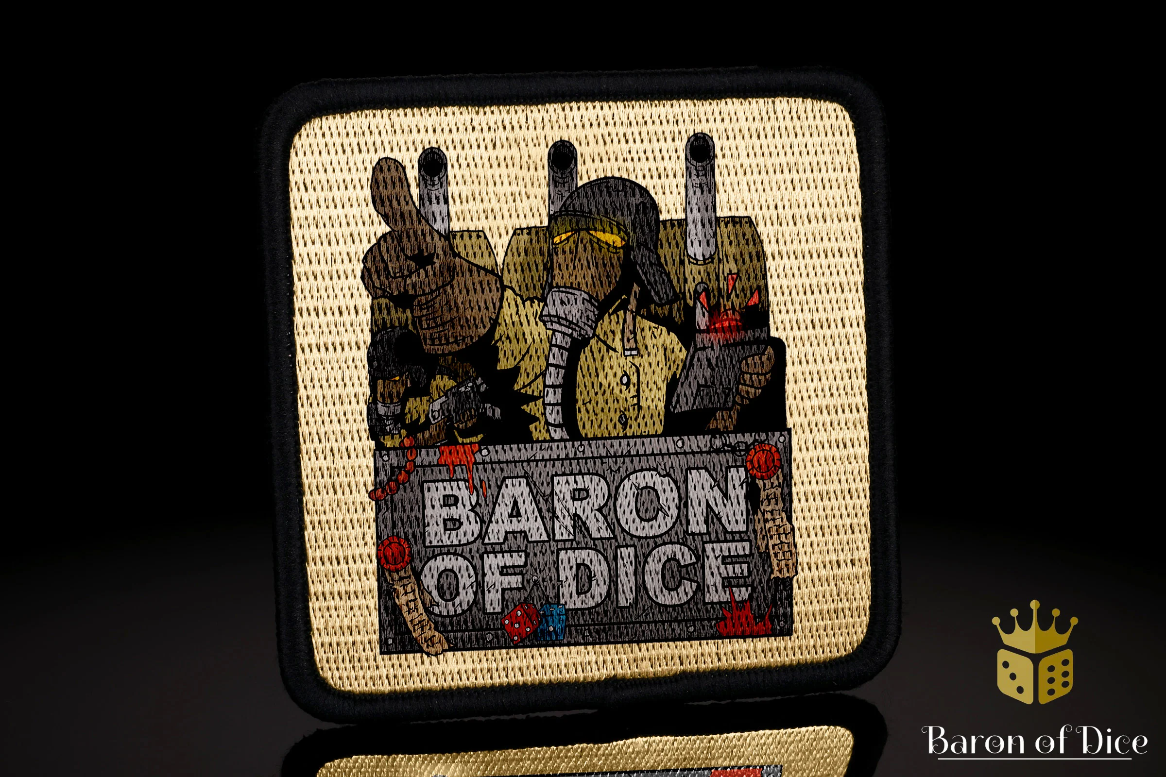 Baron's Dice Bag | Artillery Velcro Patch - Image 2