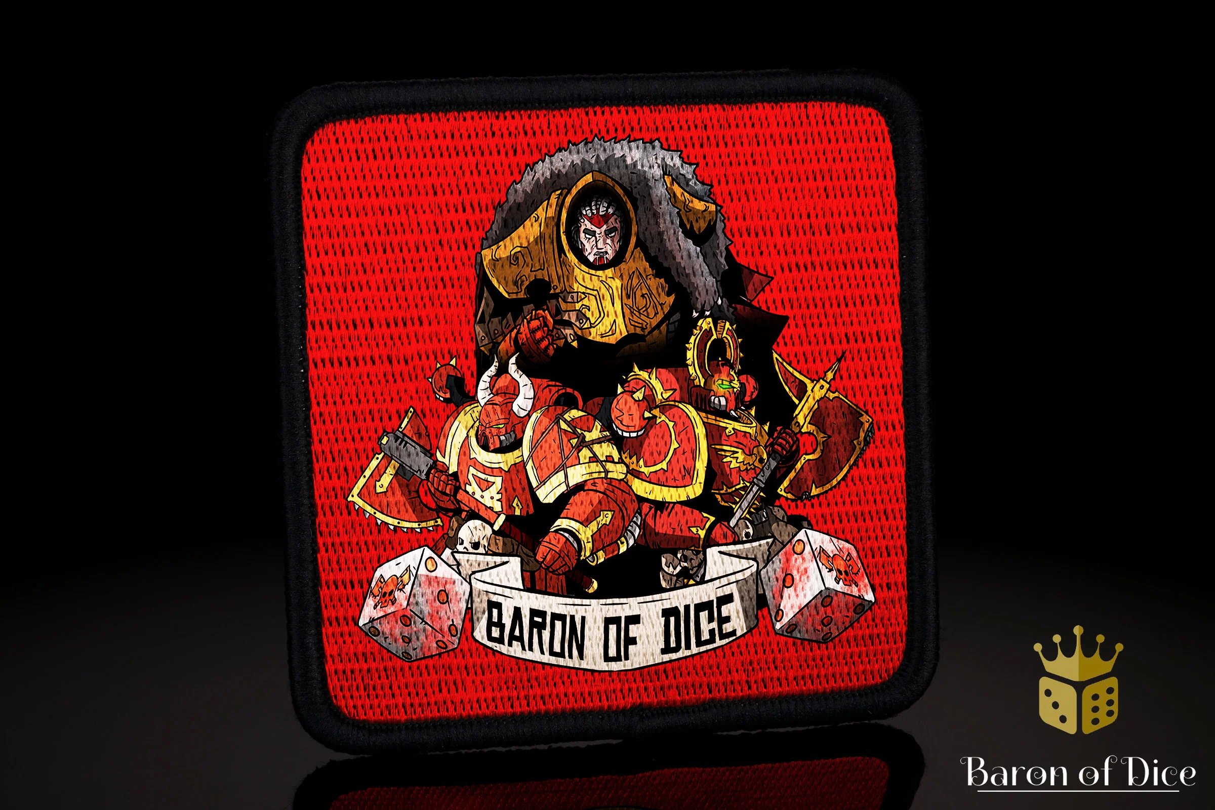 Carnage | Baron's Bag Compatible | Velcro Patches
