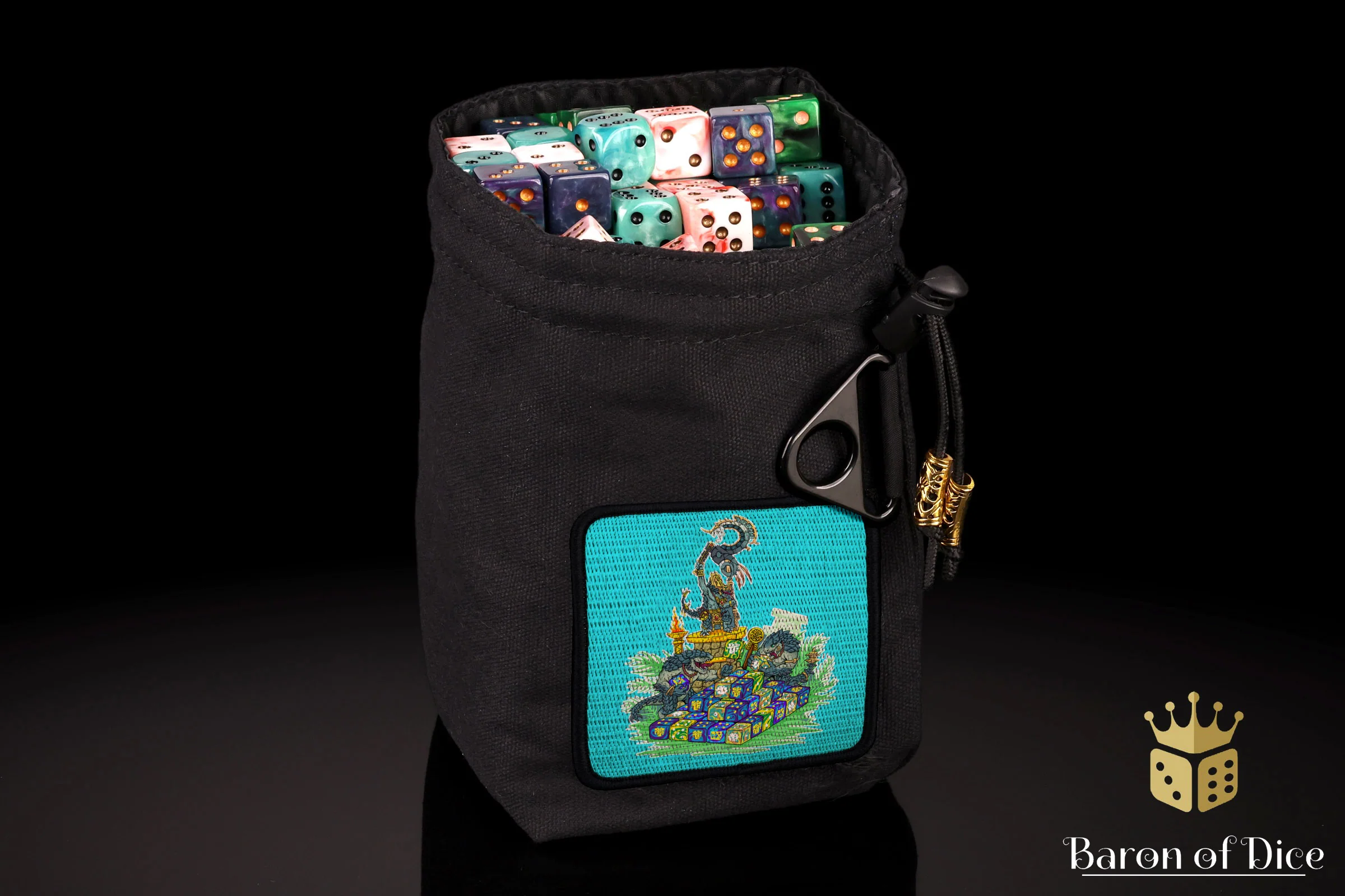 Baron's Dice Bag | Celestial Dinosaurs Velcro Patch