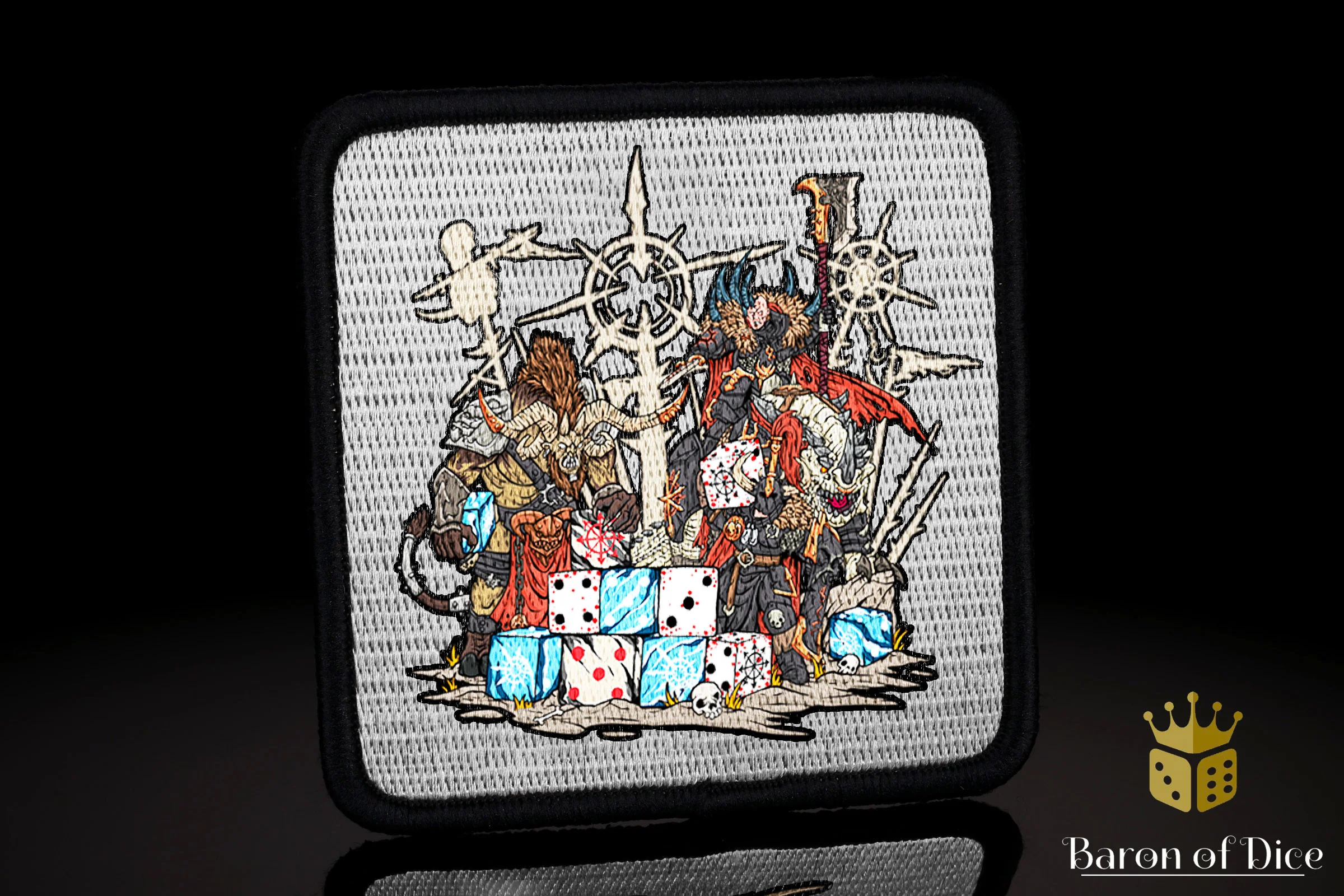 Baron's Dice Bag | Chaos Consumed Velcro Patch - Image 2