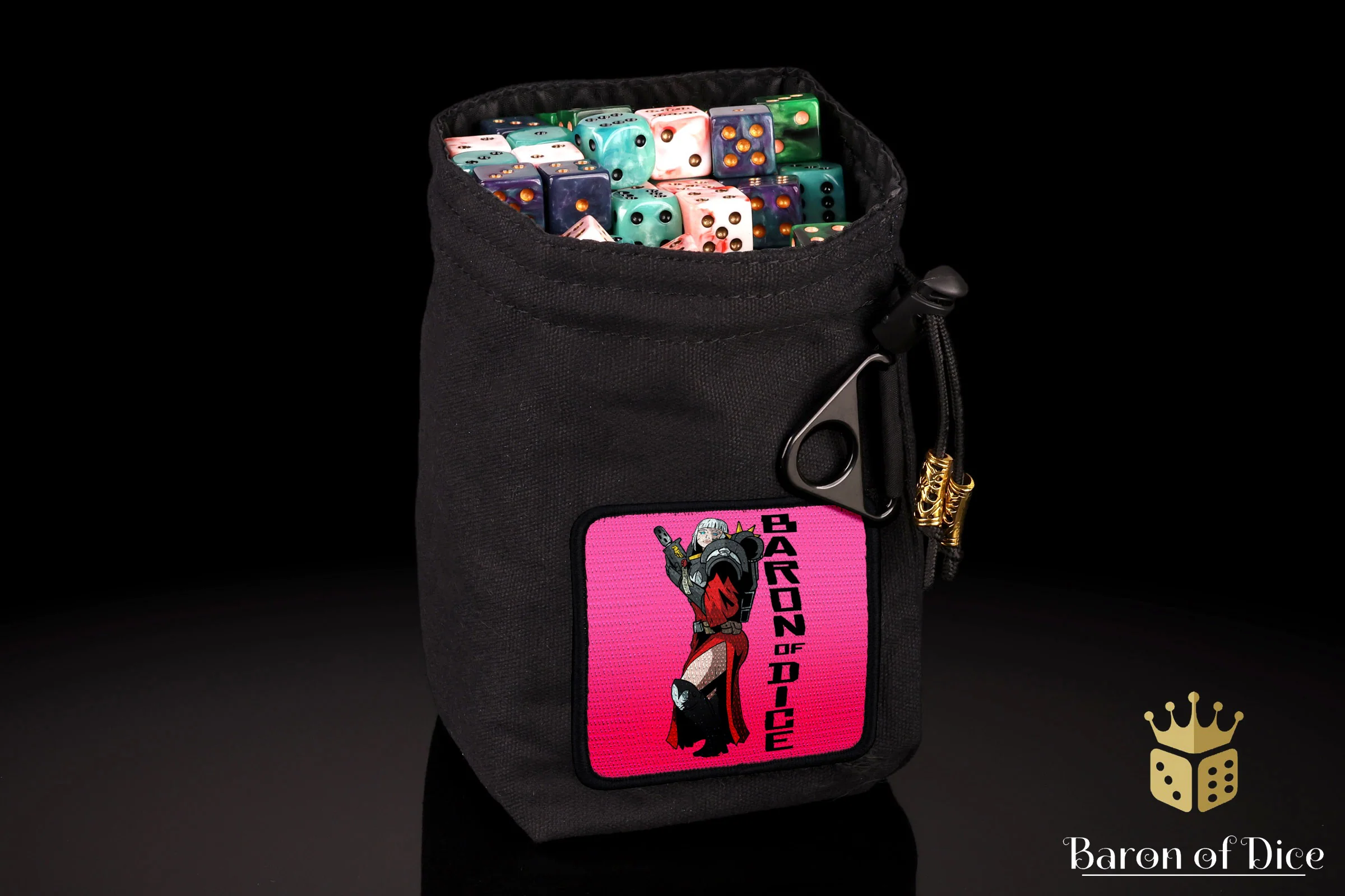 Baron's Dice Bag | Cheeks Velcro Patch
