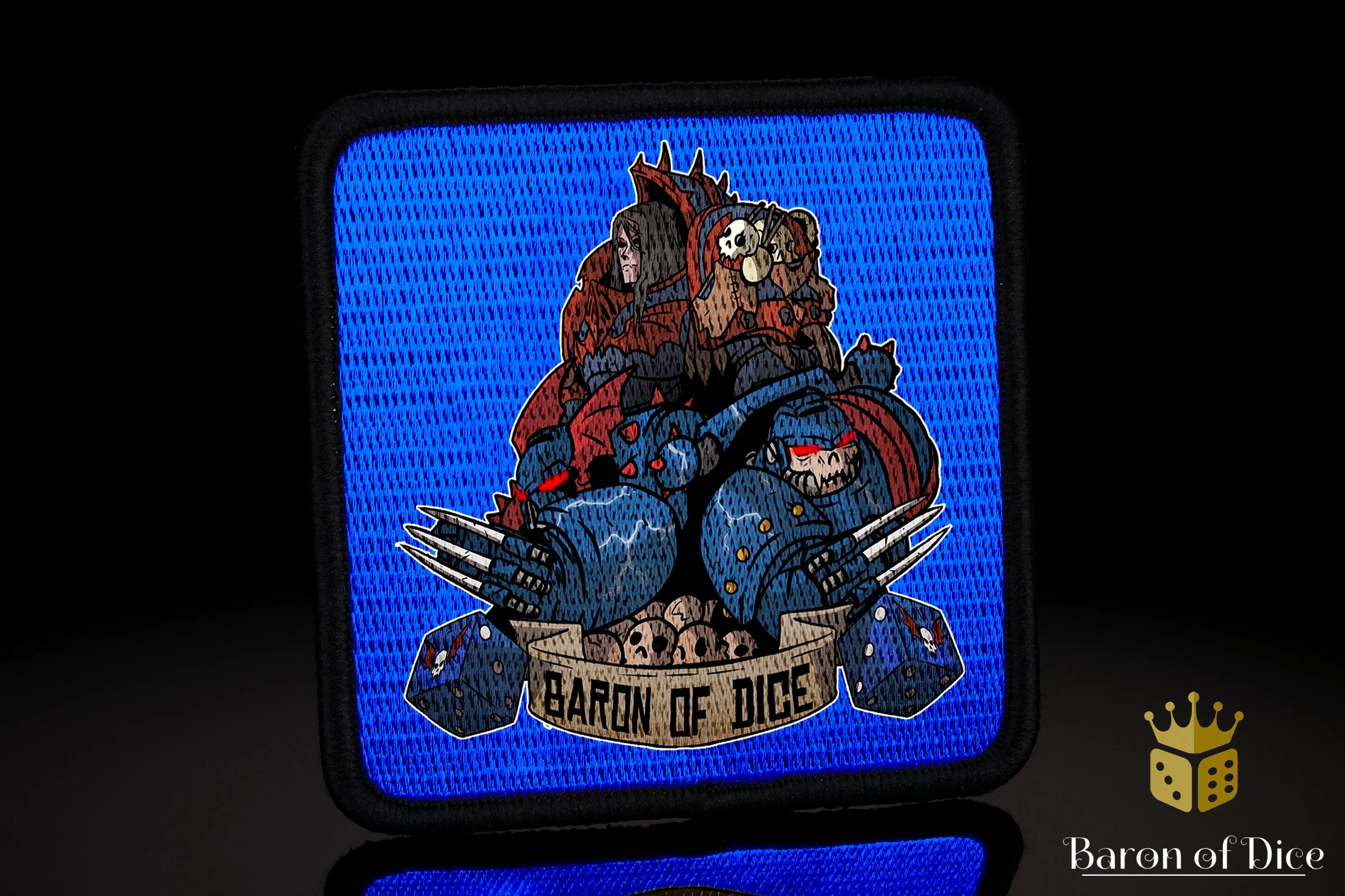 Baron's Dice Bag | Claws of Midnight Velcro Patch - Image 2