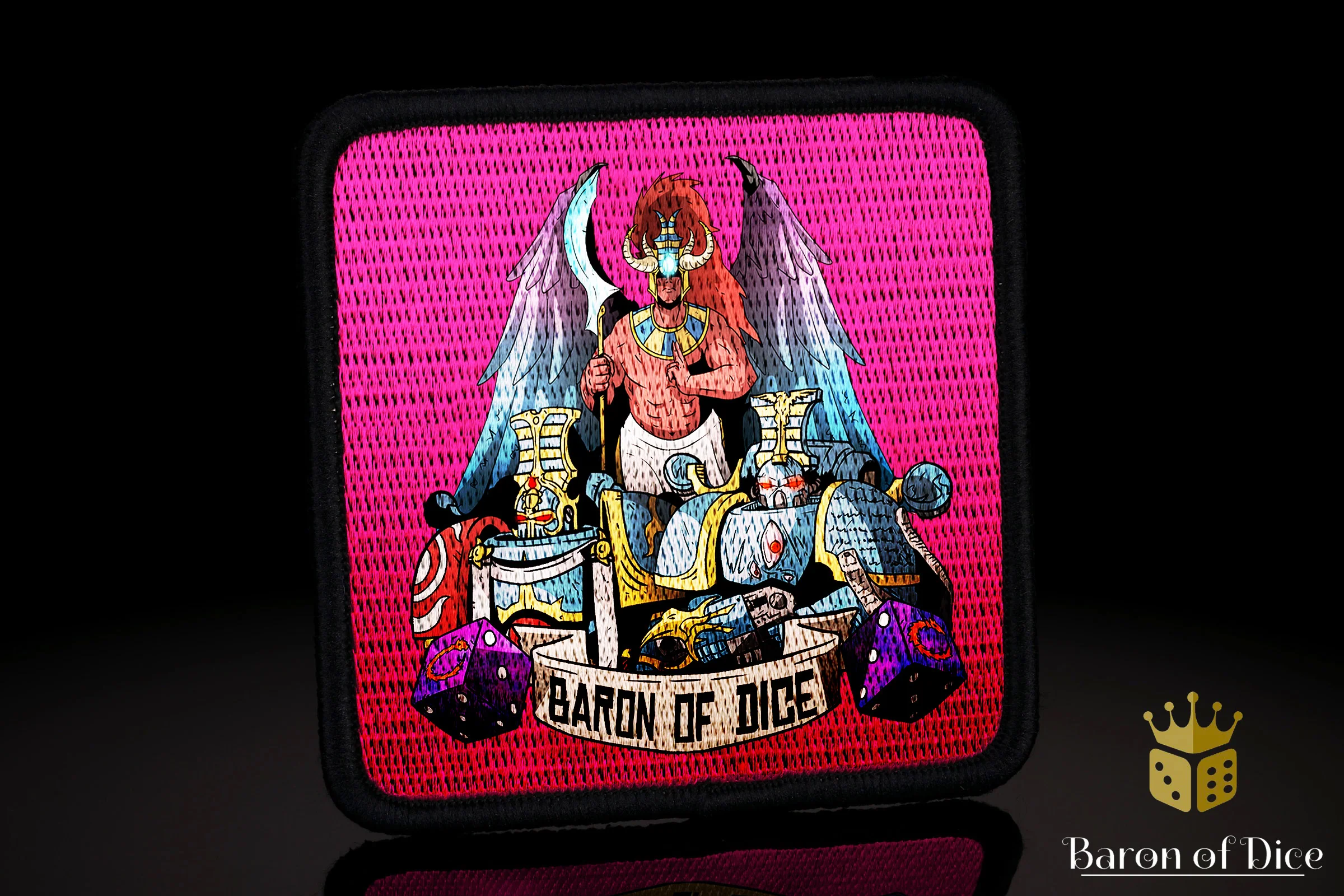 Baron's Dice Bag | Cult of Knowledge Velcro Patch - Image 2