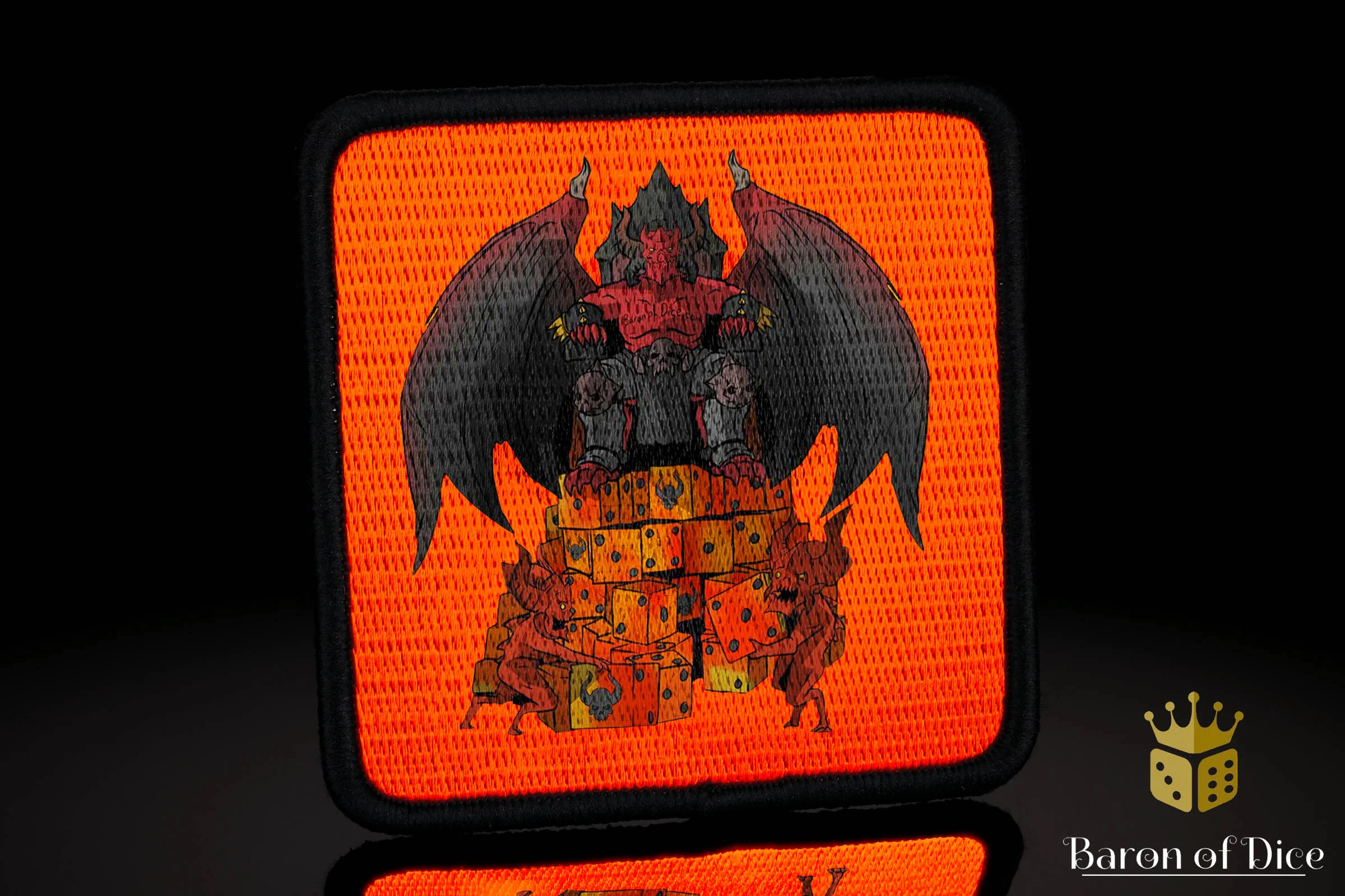 Baron's Dice Bag | Dice Throne Velcro Patch - Image 2