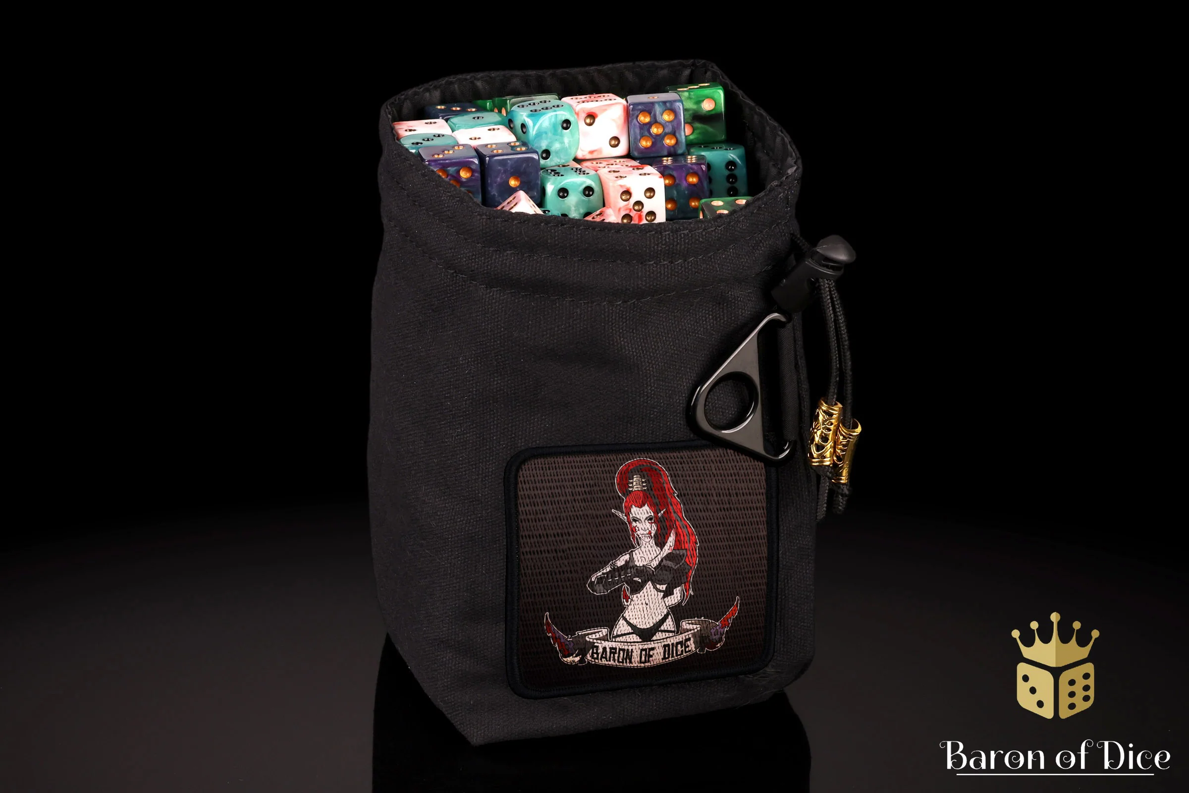 Baron's Dice Bag | Dreaded Ones | Pin-up Velcro Patch
