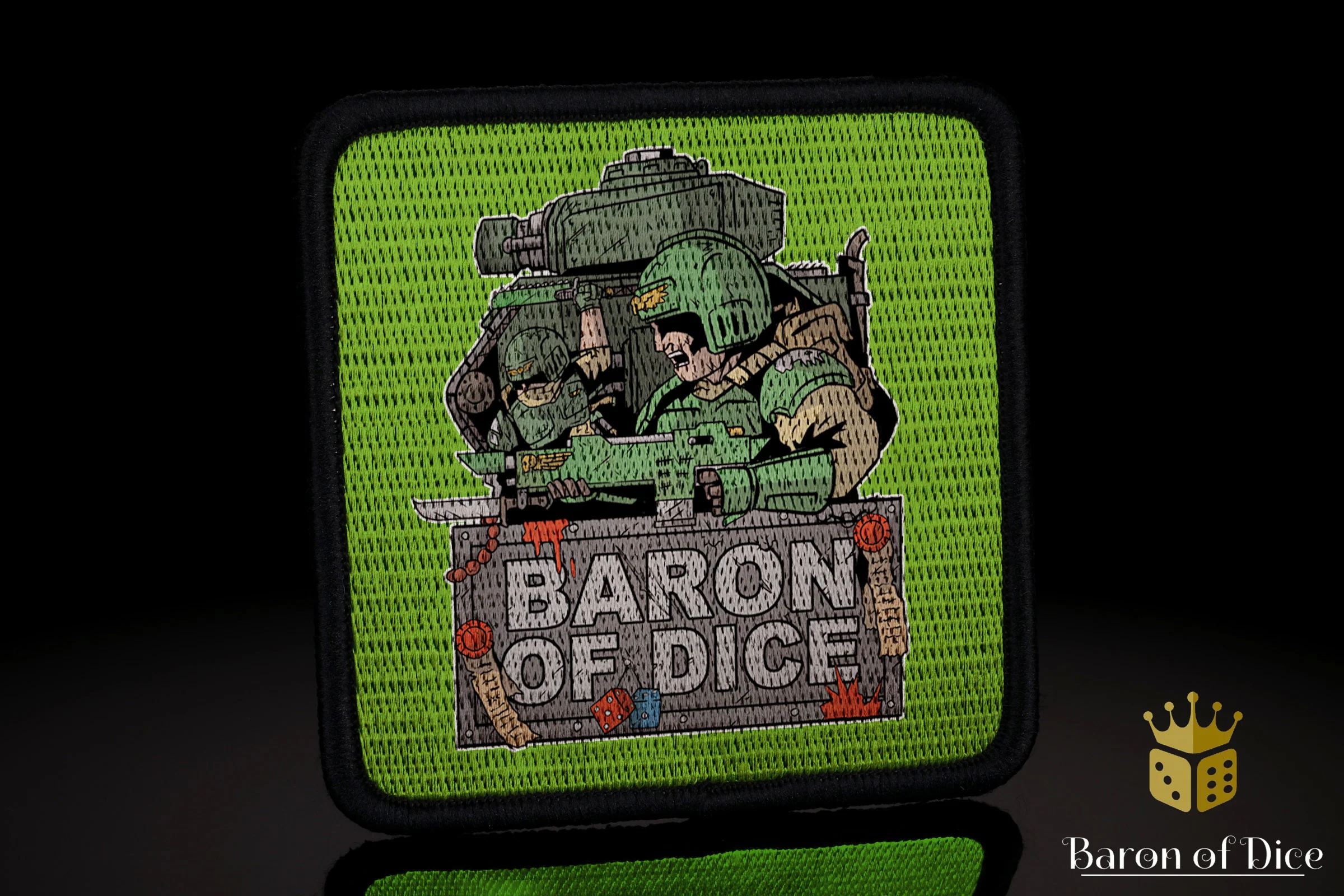 Baron's Dice Bag | Final Stand! Velcro Patch - Image 2