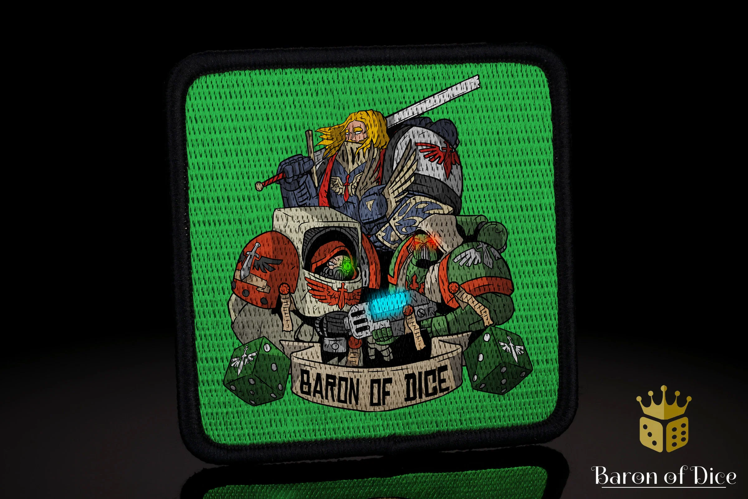 Baron's Dice Bag | Forgiven Velcro Patch - Image 2