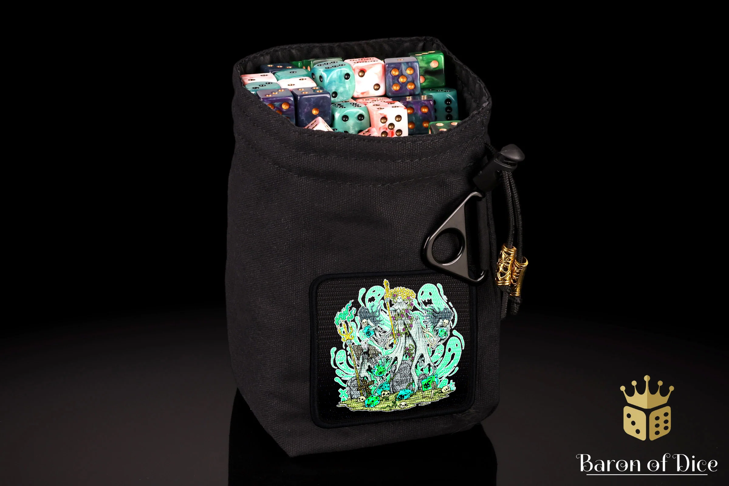 Baron's Dice Bag | Ghosts Velcro Patch