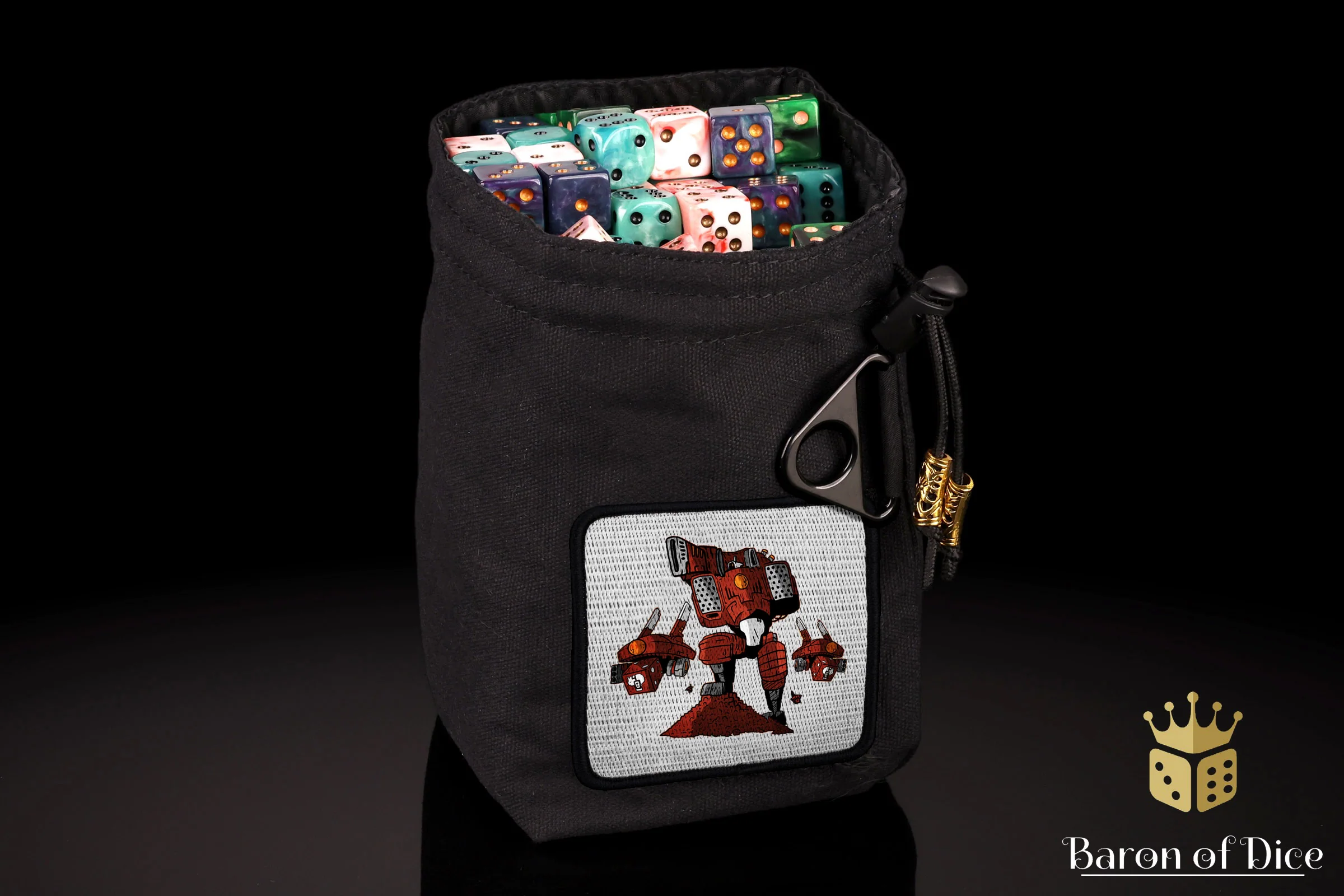Baron's Dice Bag | Good Robot Velcro Patch