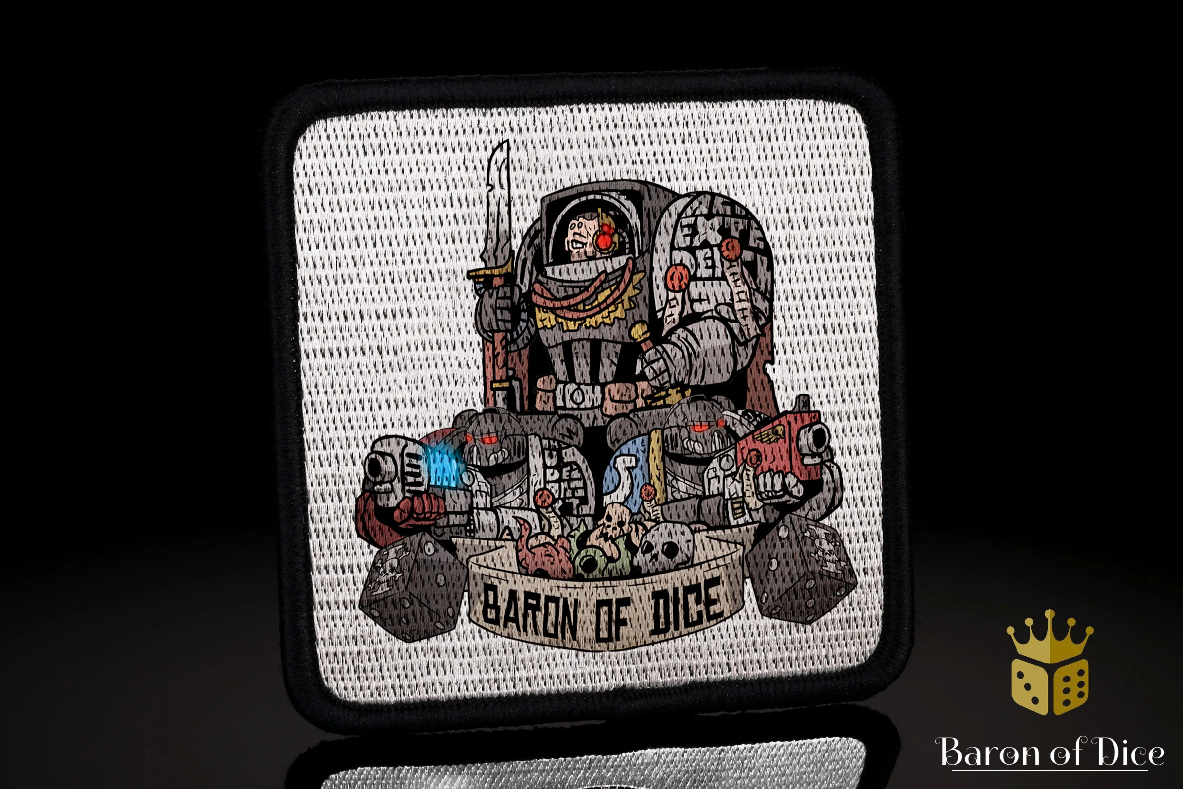 Baron's Dice Bag | Inquisition Velcro Patch - Image 2