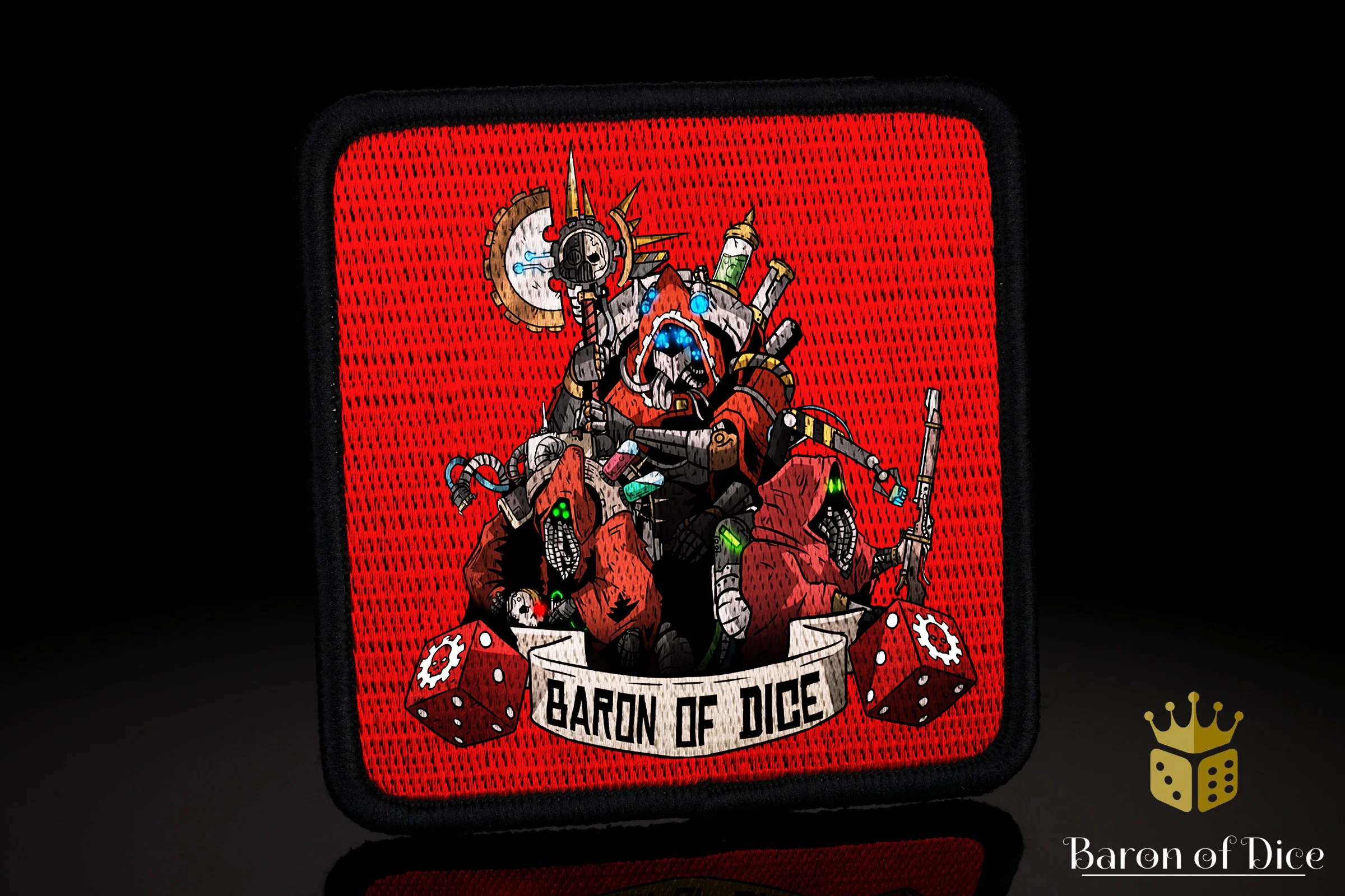 Baron's Dice Bag | Machine Velcro Patch - Image 2