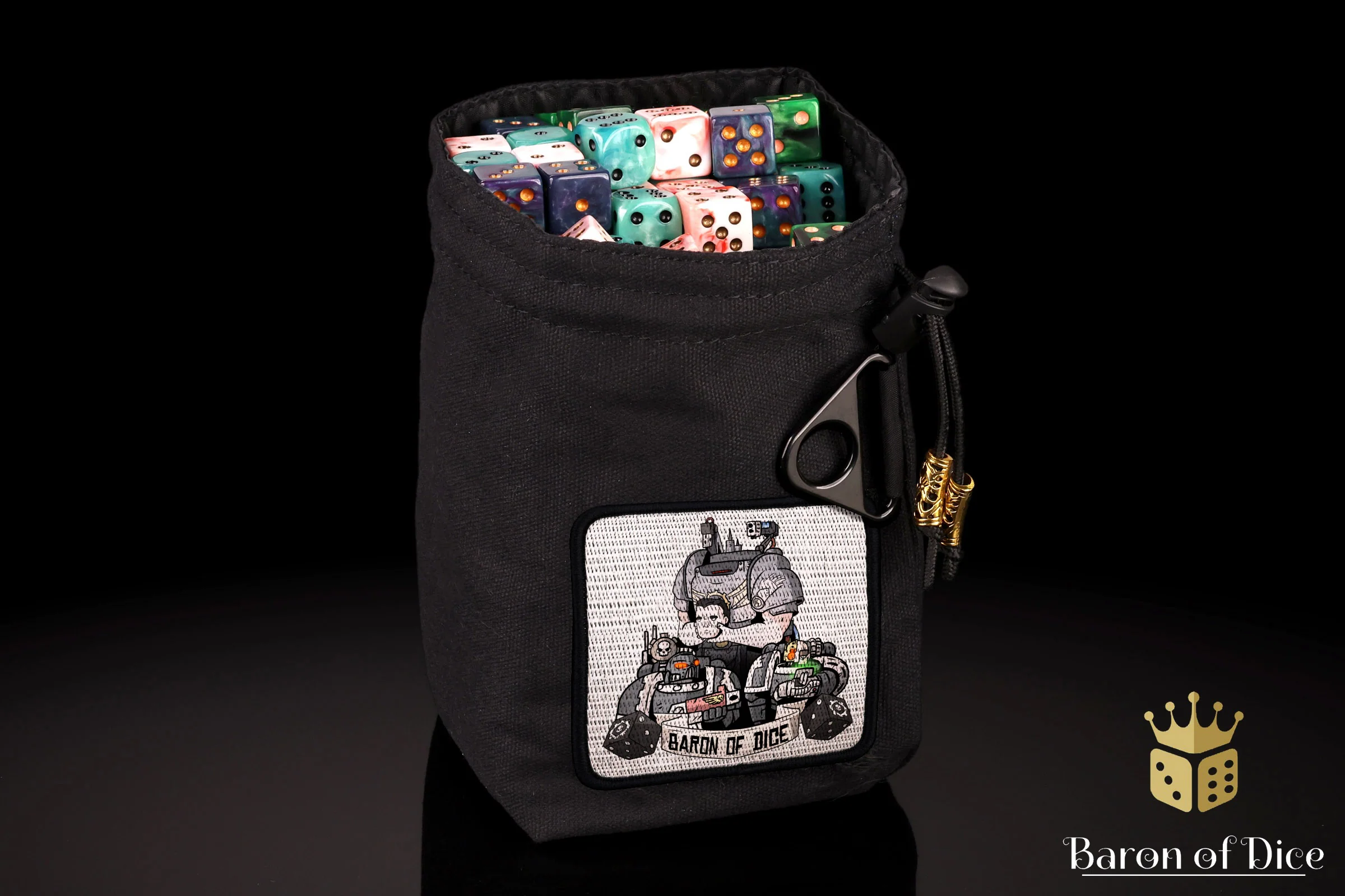 Baron's Dice Bag | Man & Machine Velcro Patch