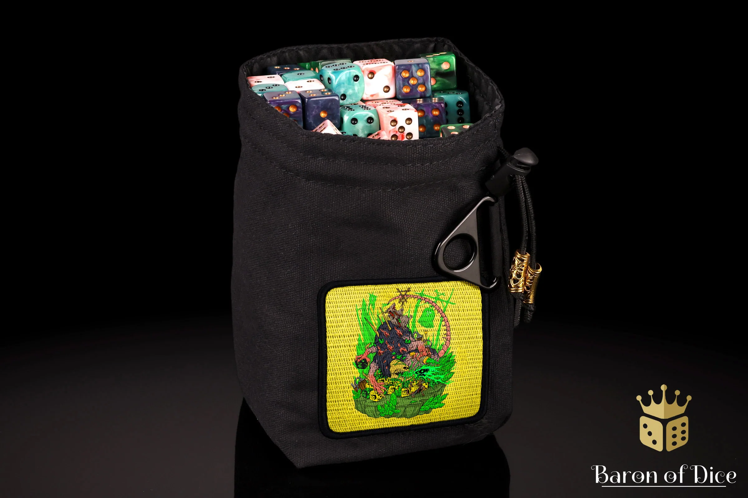 Baron's Dice Bag | My My Cheese! Velcro Patch
