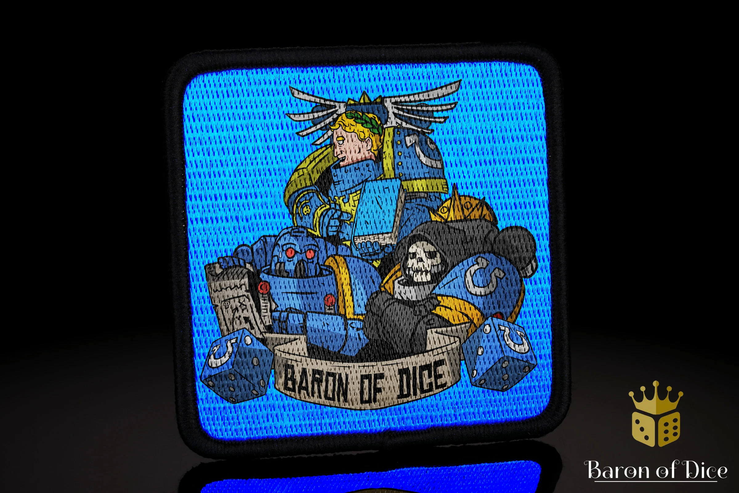 Baron's Dice Bag | Omega Velcro Patch - Image 2
