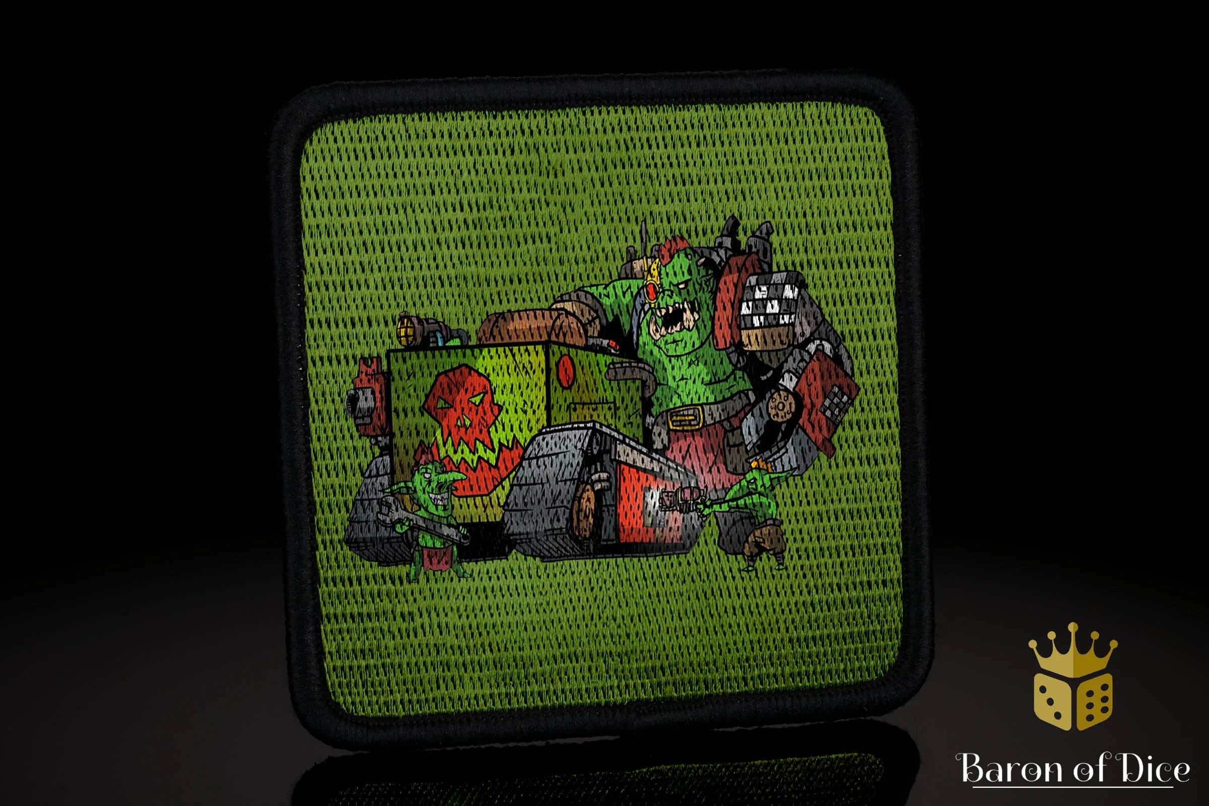 Baron's Dice Bag | Orc Tank Velcro Patch - Image 2