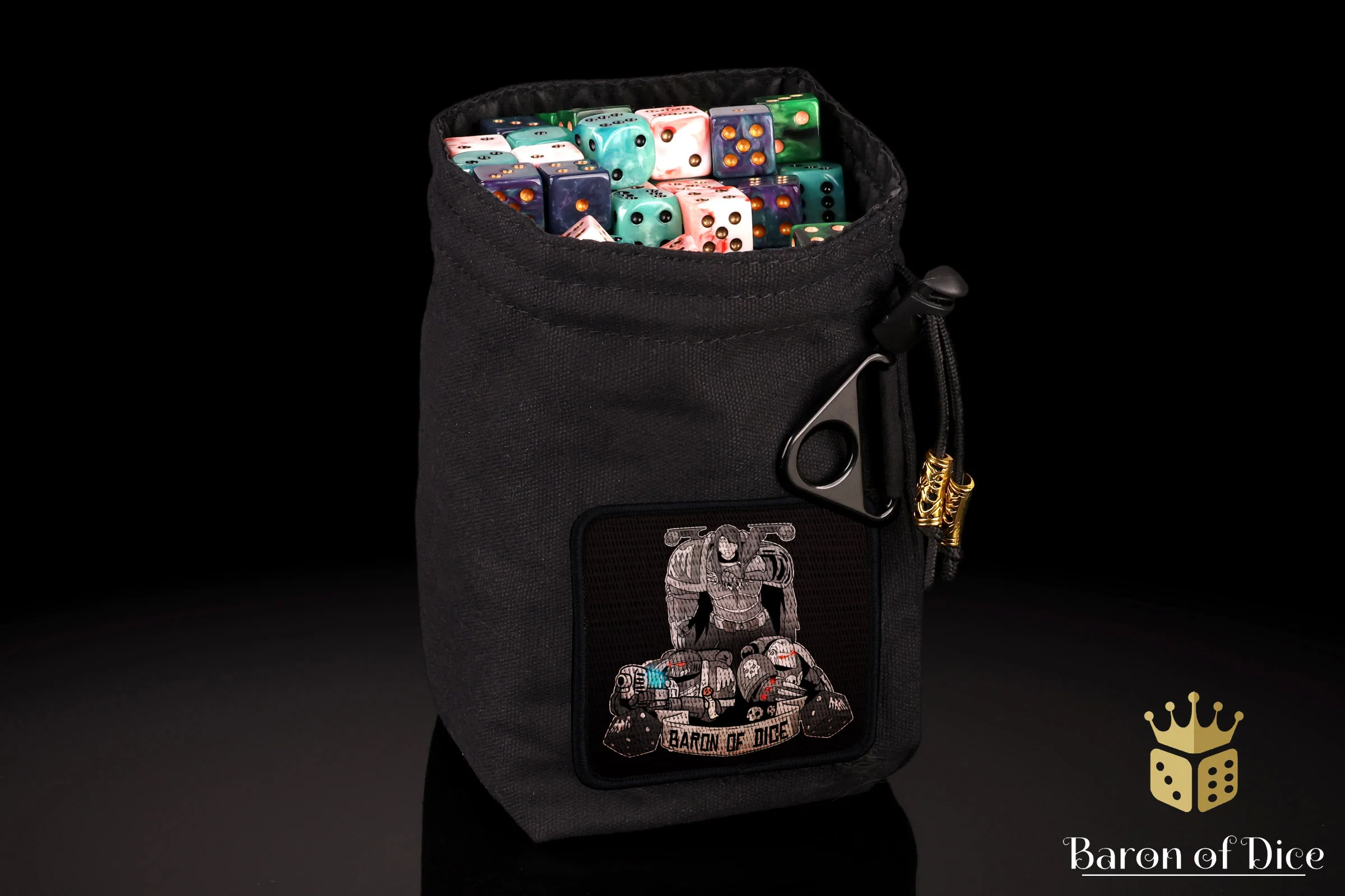 Baron's Dice Bag | Ravens Velcro Patch