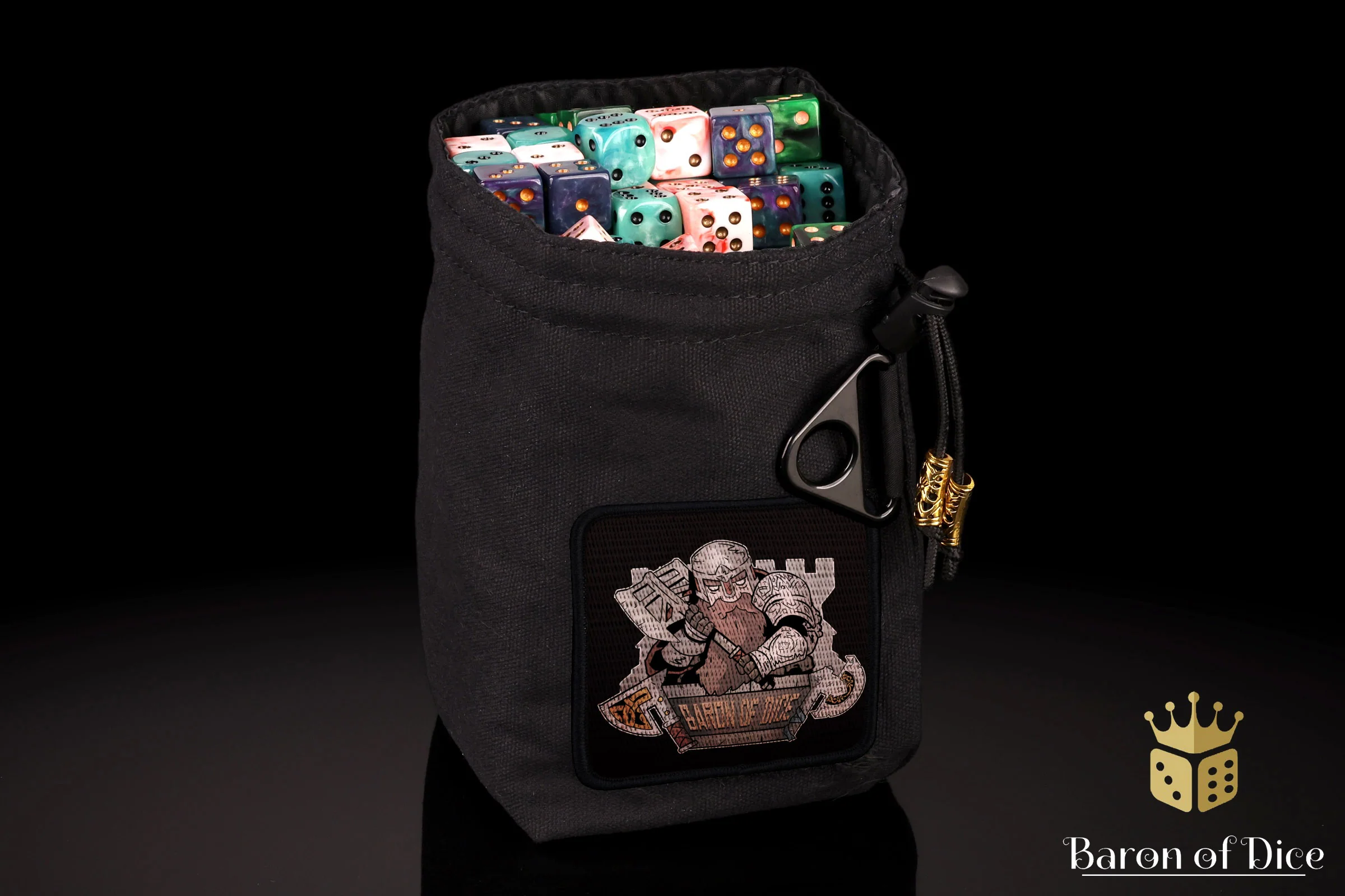 Baron's Dice Bag | Sole Ring | Dwarves Velcro Patch