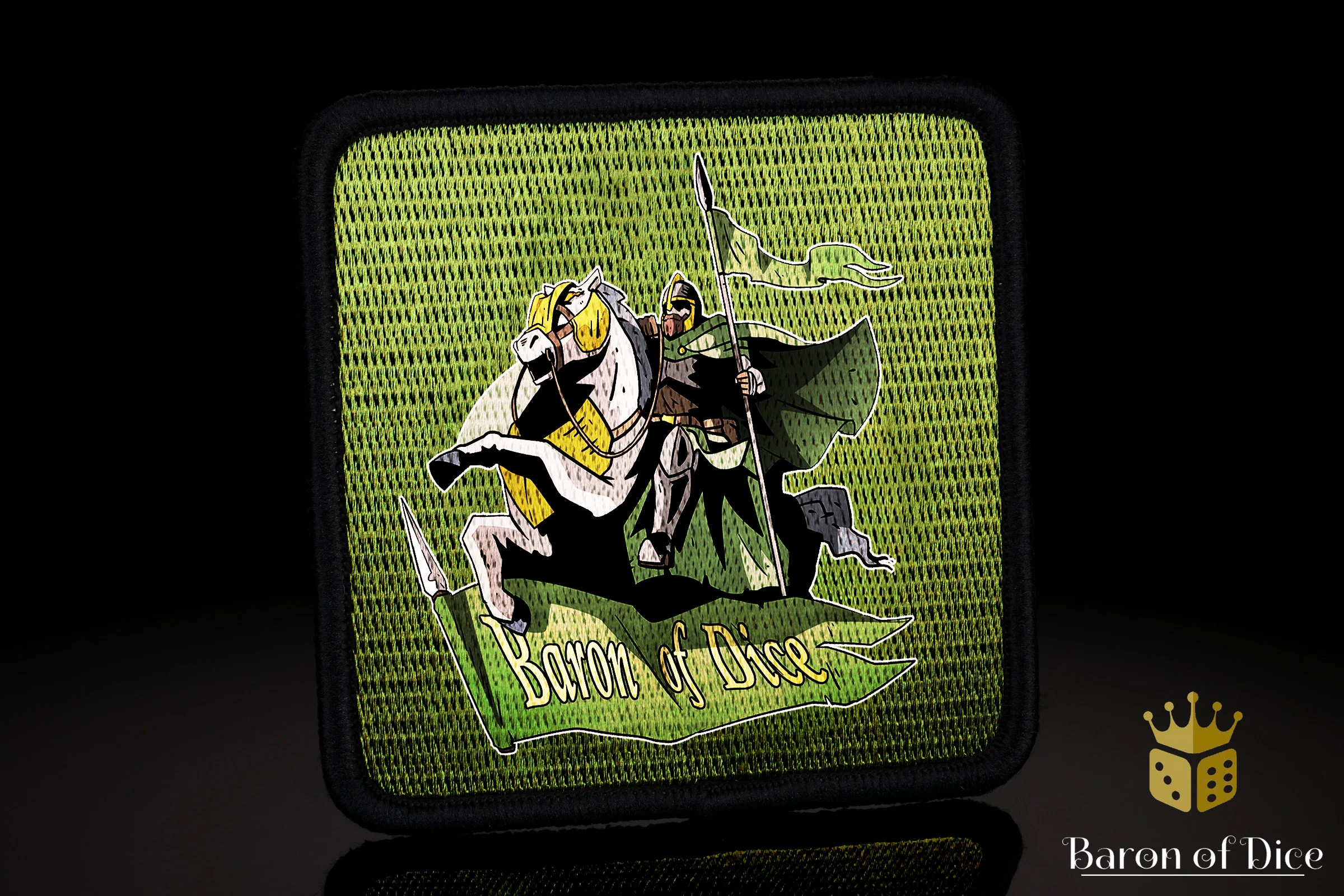 Baron's Dice Bag | Sole Ring | Riders Of The Steppe Velcro Patch - Image 2