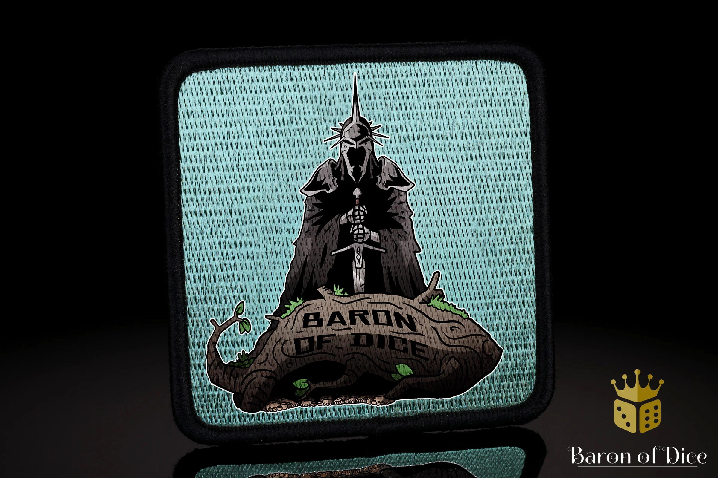Baron's Dice Bag | Sole Ring | Spectral Knight Velcro Patch - Image 2