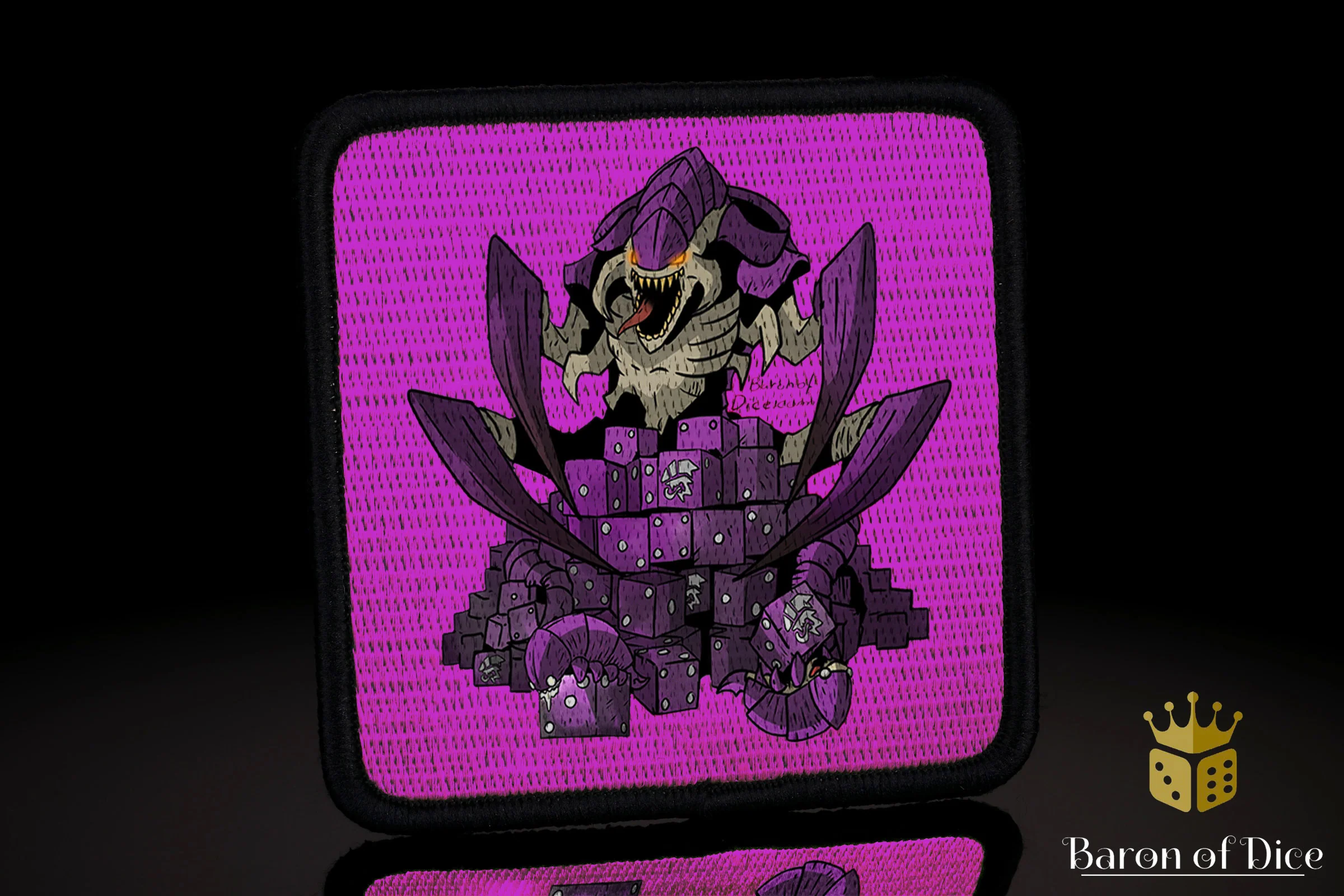 Baron's Dice Bag | Space Bug Velcro Patch - Image 2