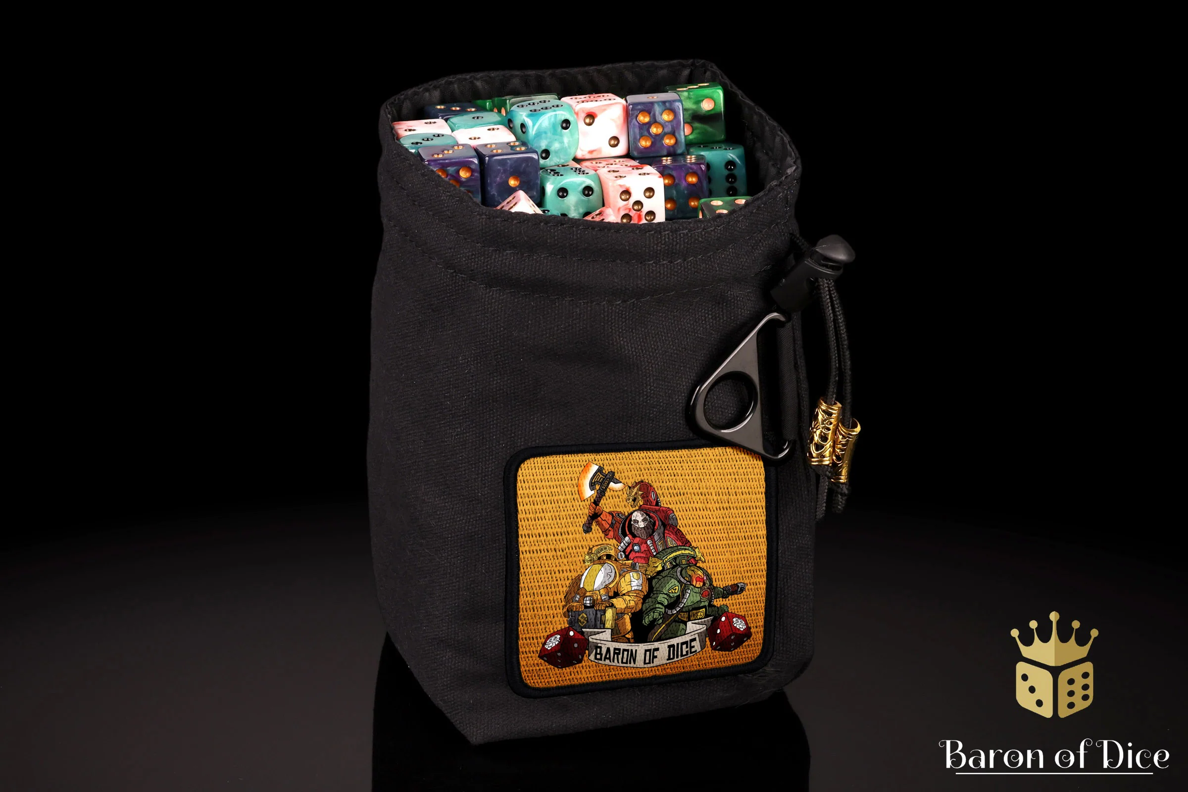 Baron's Dice Bag | Space Dwarves Velcro Patch