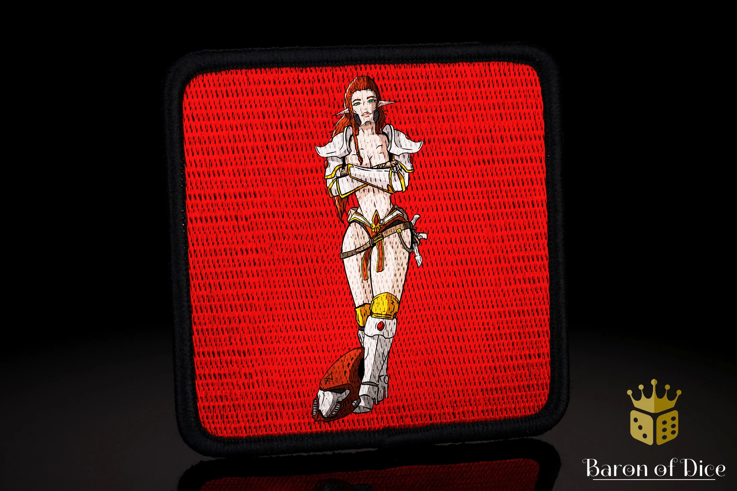 Baron's Dice Bag | Space Elves | Sexy Velcro Patch - Image 2