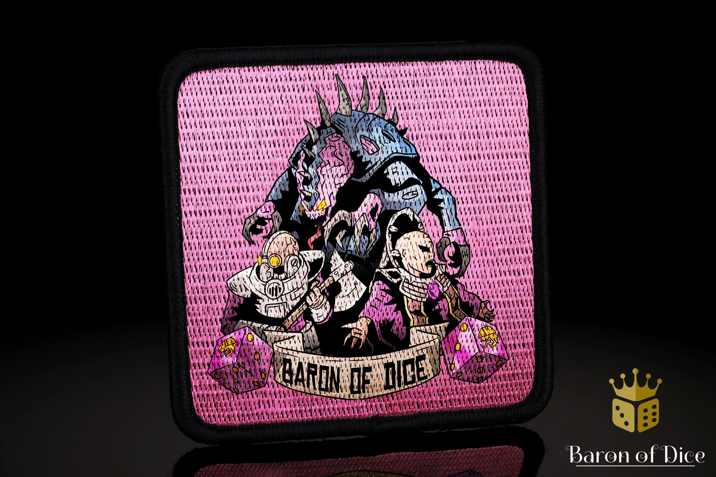 Baron's Dice Bag | Twisted Helix Velcro Patch - Image 2