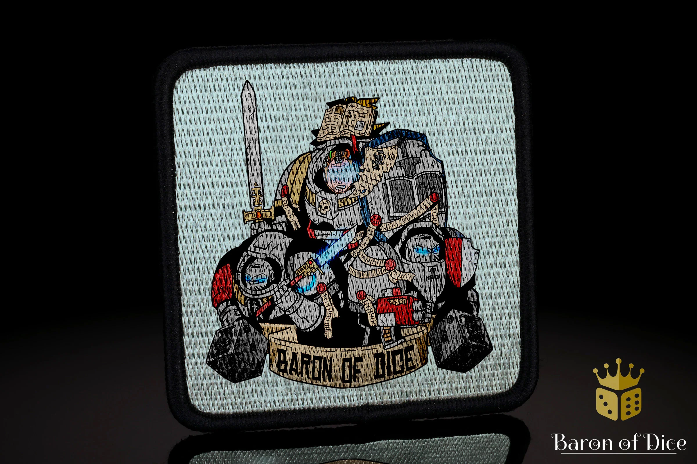 Baron's Dice Bag | Warrior Knights Velcro Patch - Image 2