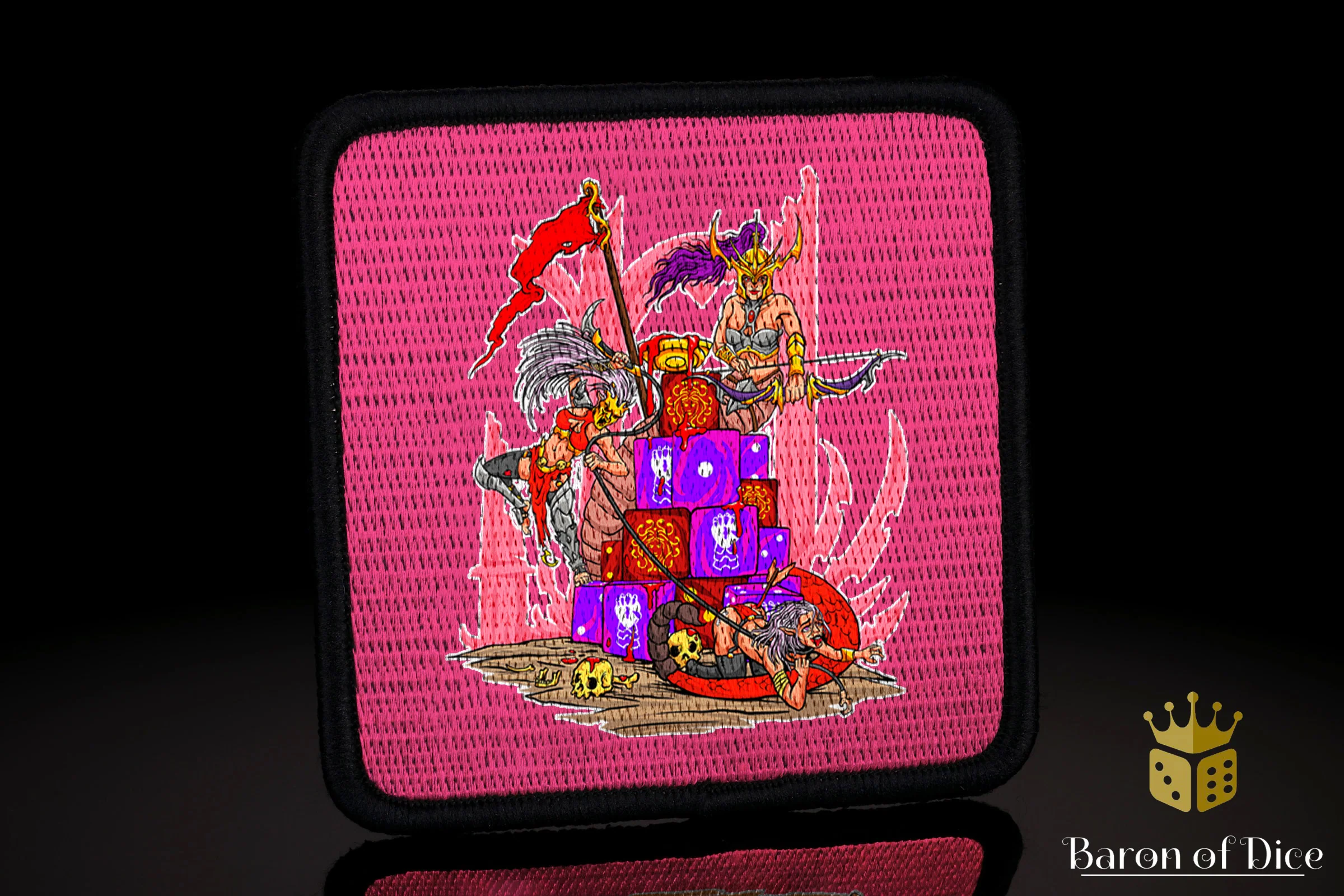 Baron's Dice Bag | Witch Elves Velcro Patch - Image 2