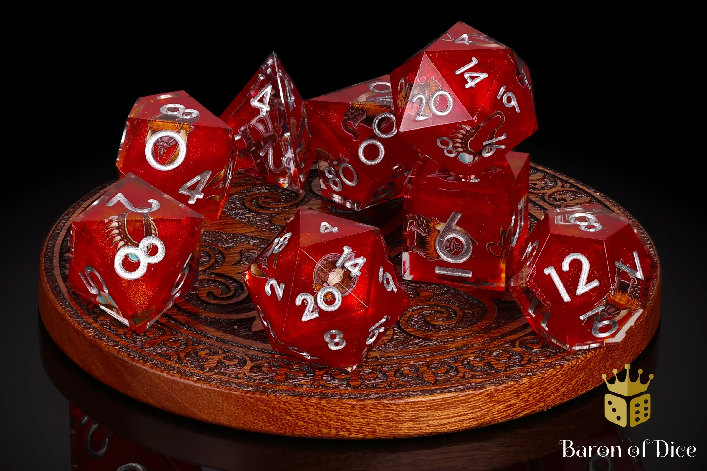 The Barbarian | 8-Piece RPG Set | Baron's Signature Series - Image 4