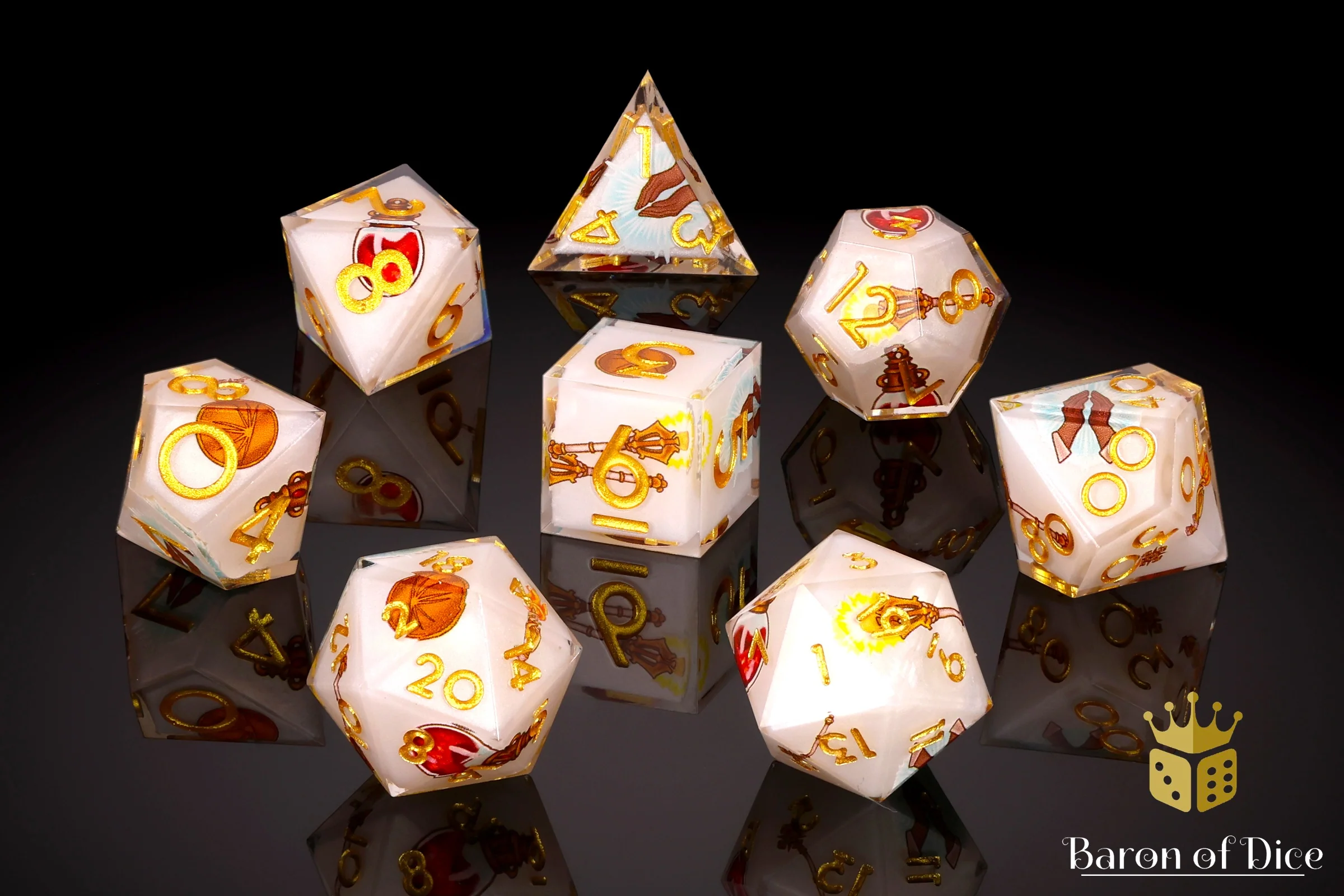 The Cleric | 8-Piece RPG Set | Baron's Signature Series - Image 3